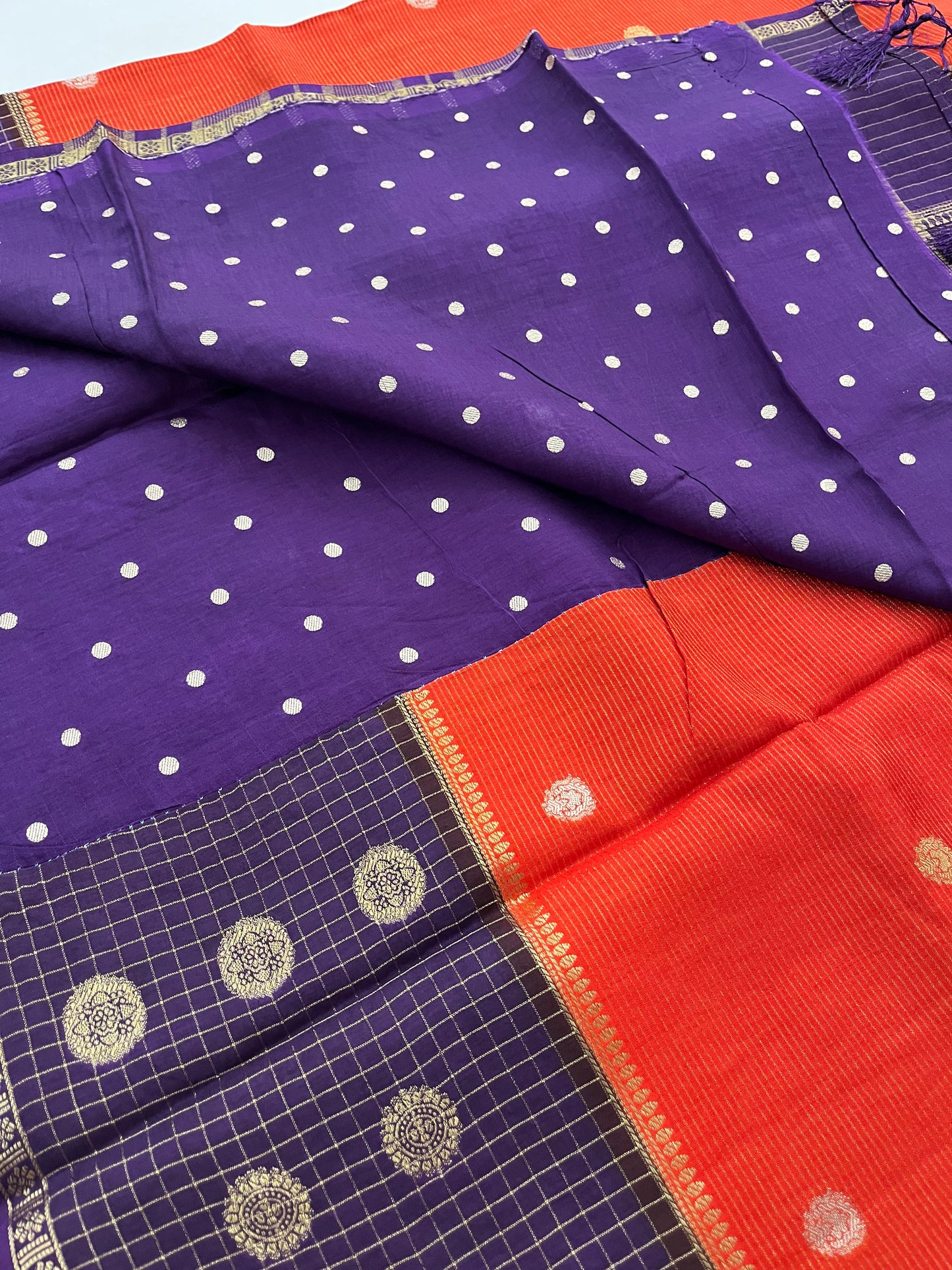 Banarasi designer crape