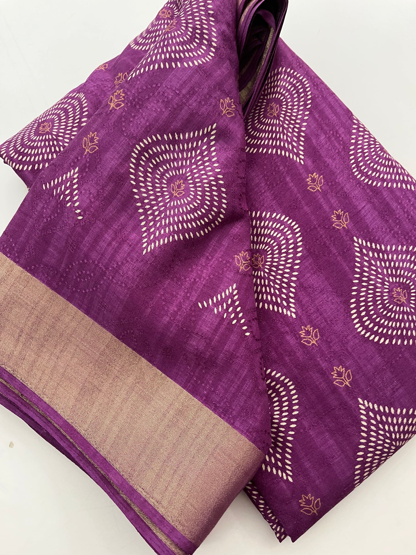 Ju11 Tussar Chiffon