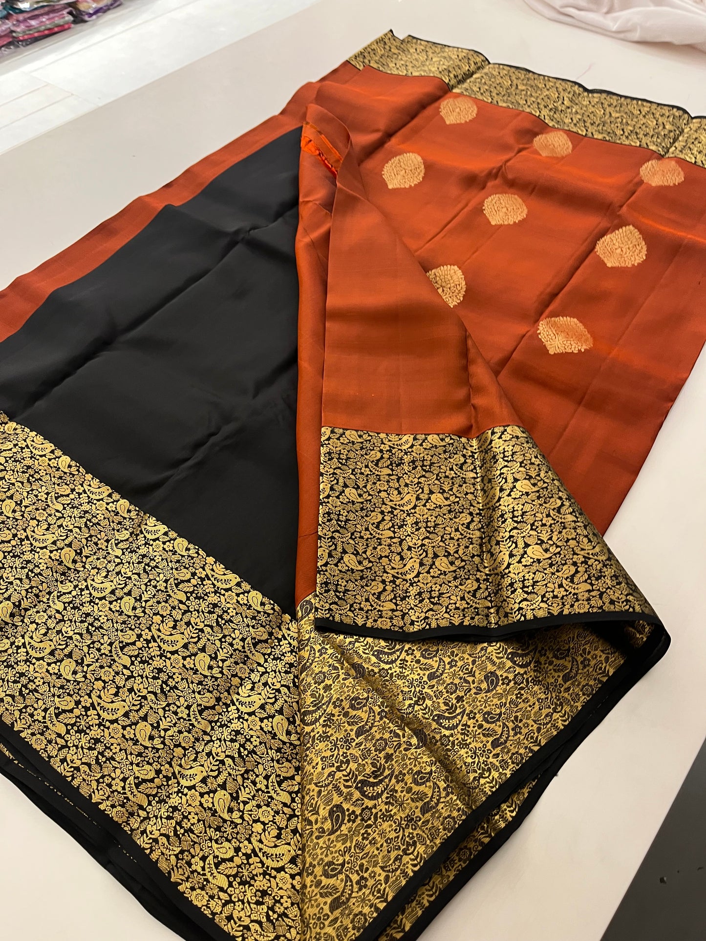 Ju4pure Mix silk saree