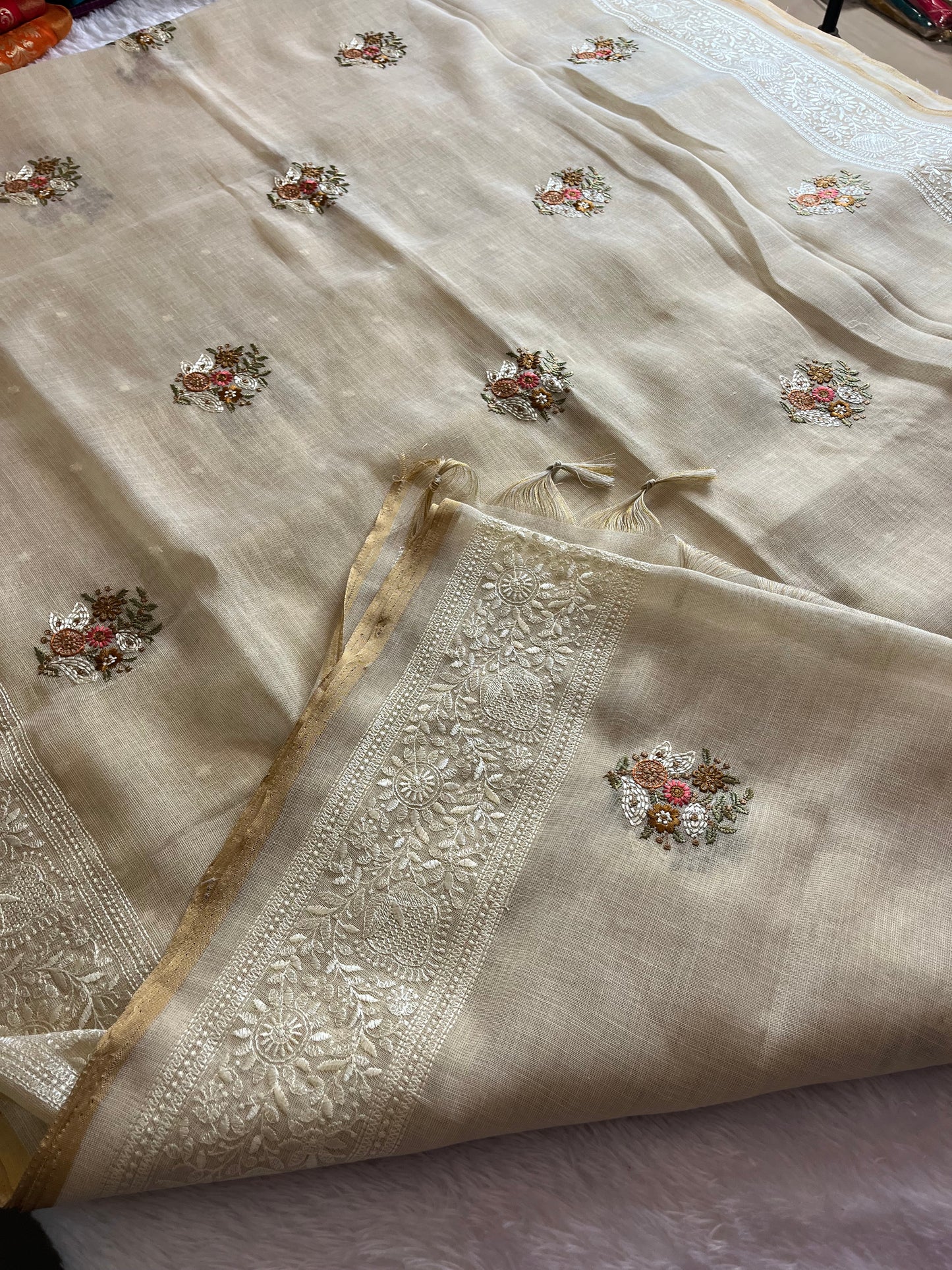 Linen Designer Embroidery