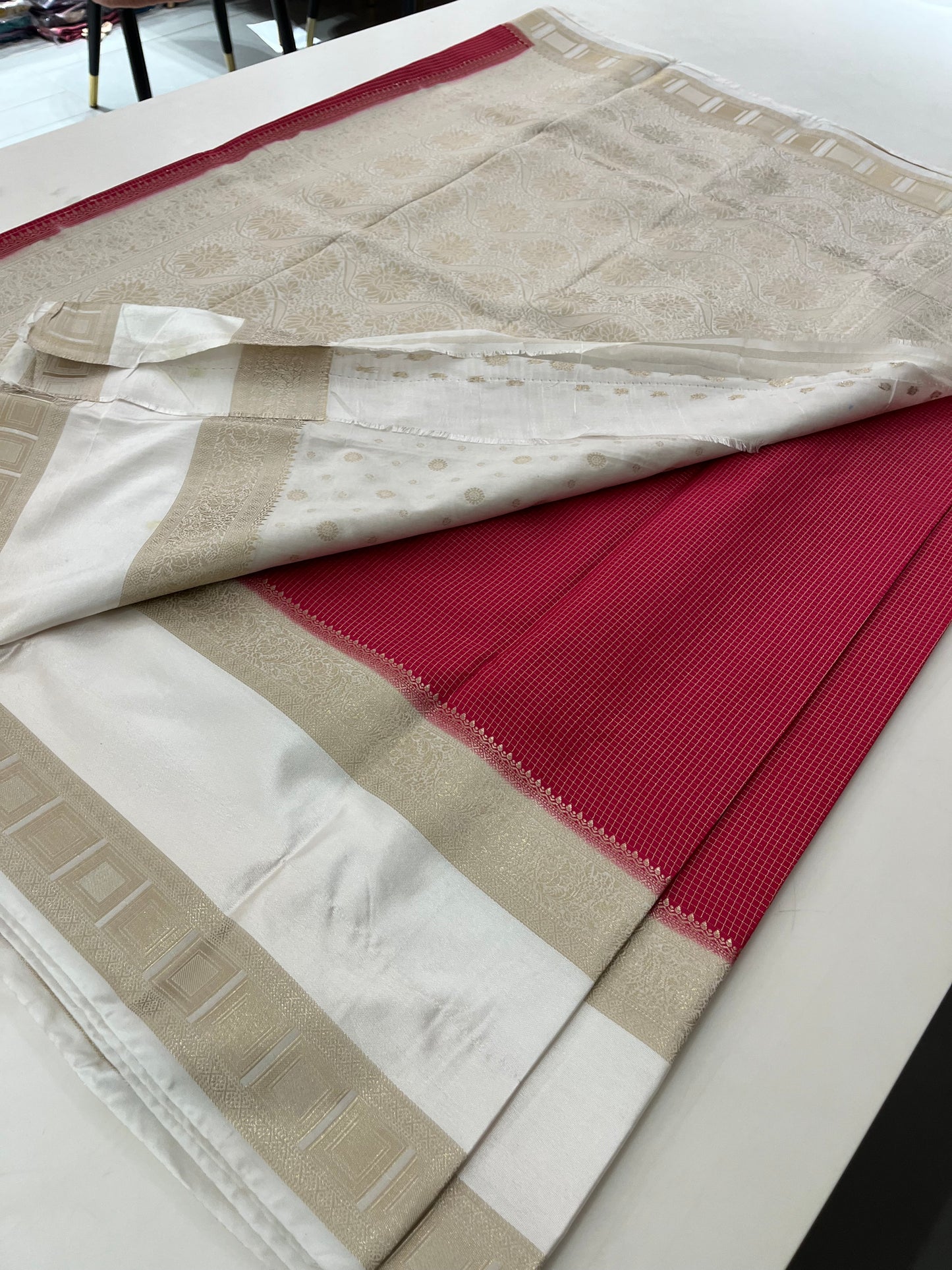 Crepe Banarasi Saree