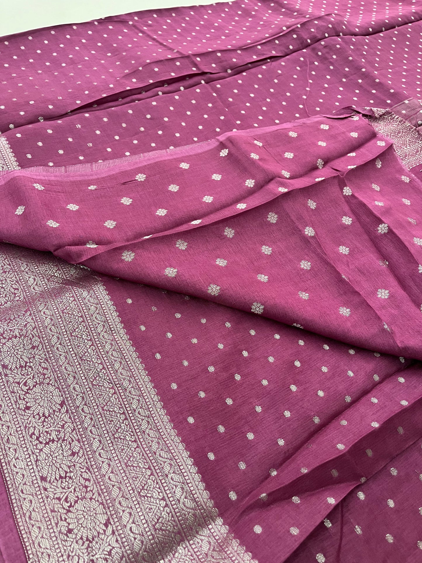 Banarasi silver butties