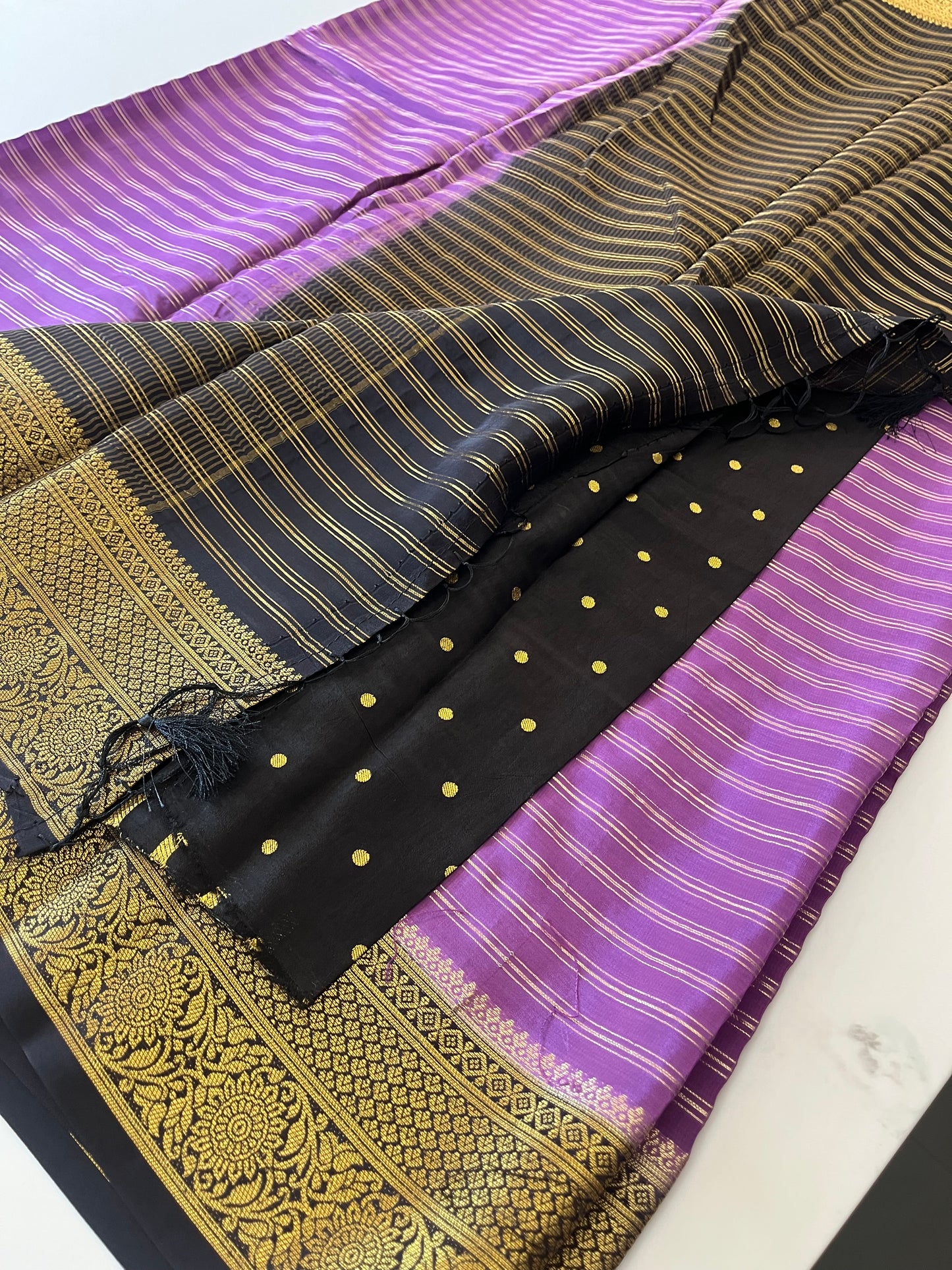 Designer Crape silk saree