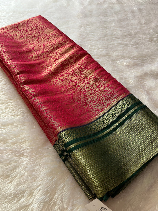 Banarasi Brocade soft silk