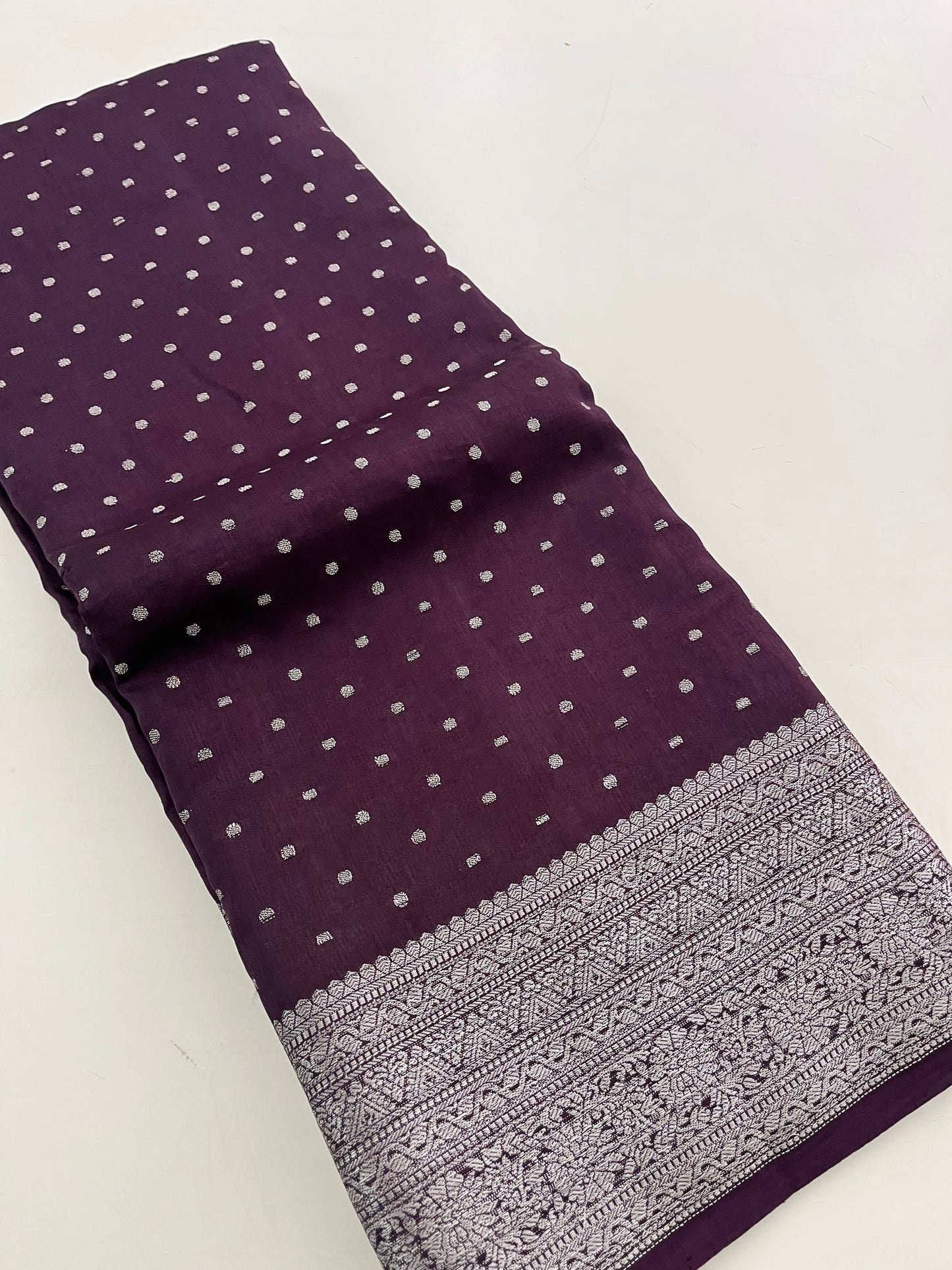 Banarasi silver butties
