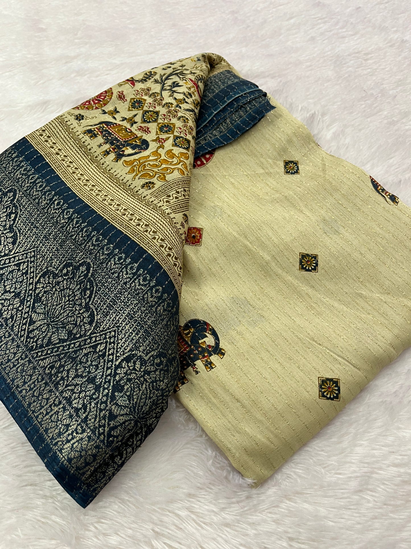 Tussar fancy