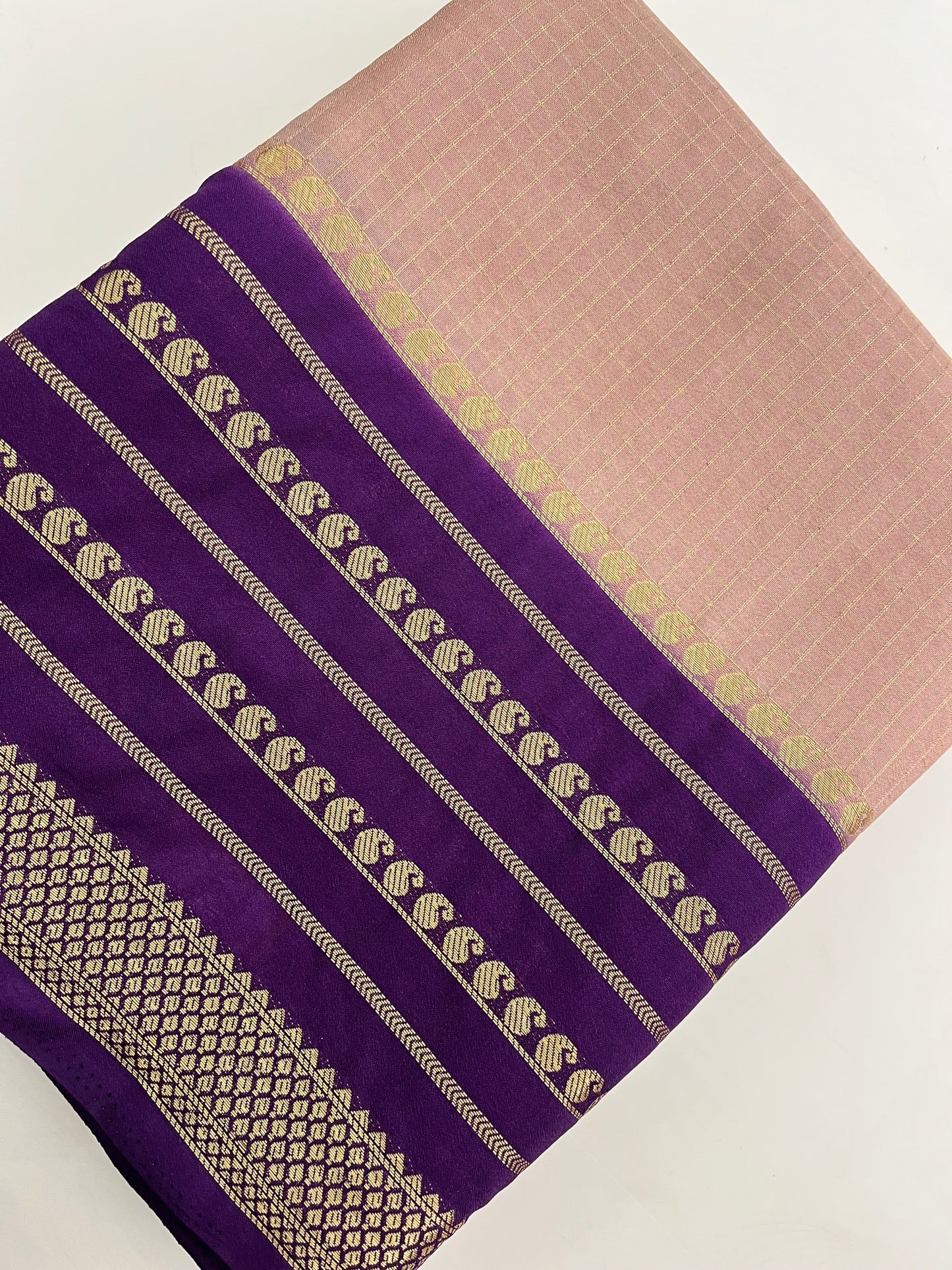 Crepe Silk Designer Saree
