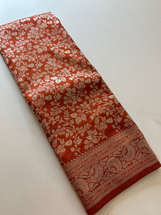 Tussar Brocade new