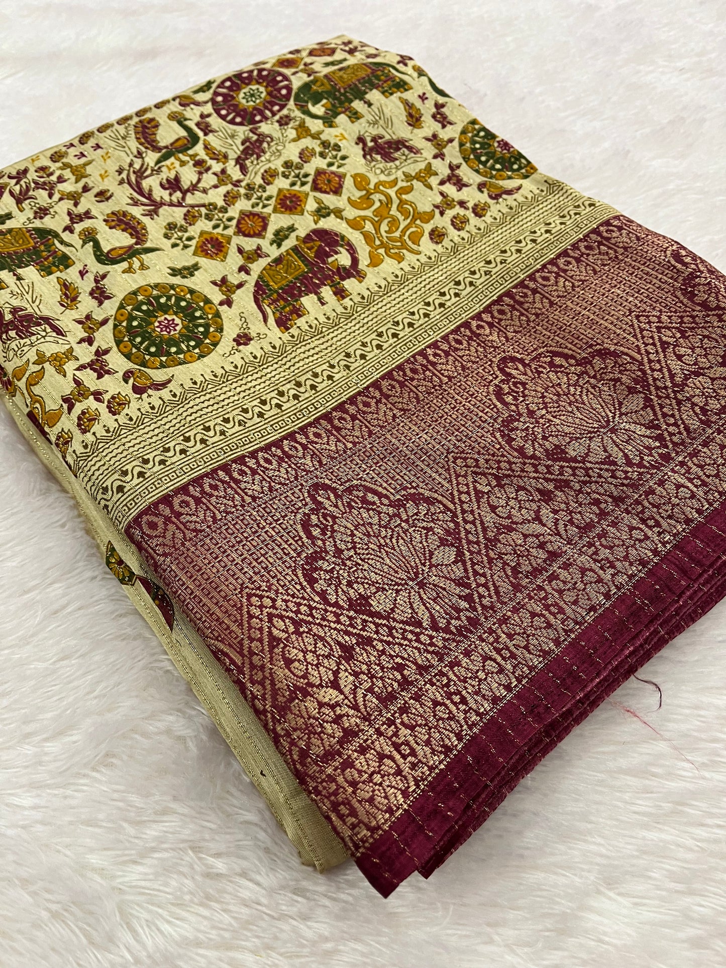 Tussar fancy