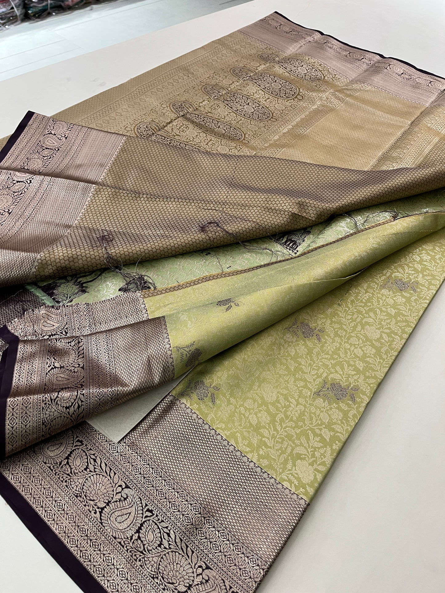 Fancy Semi Tissue Silk