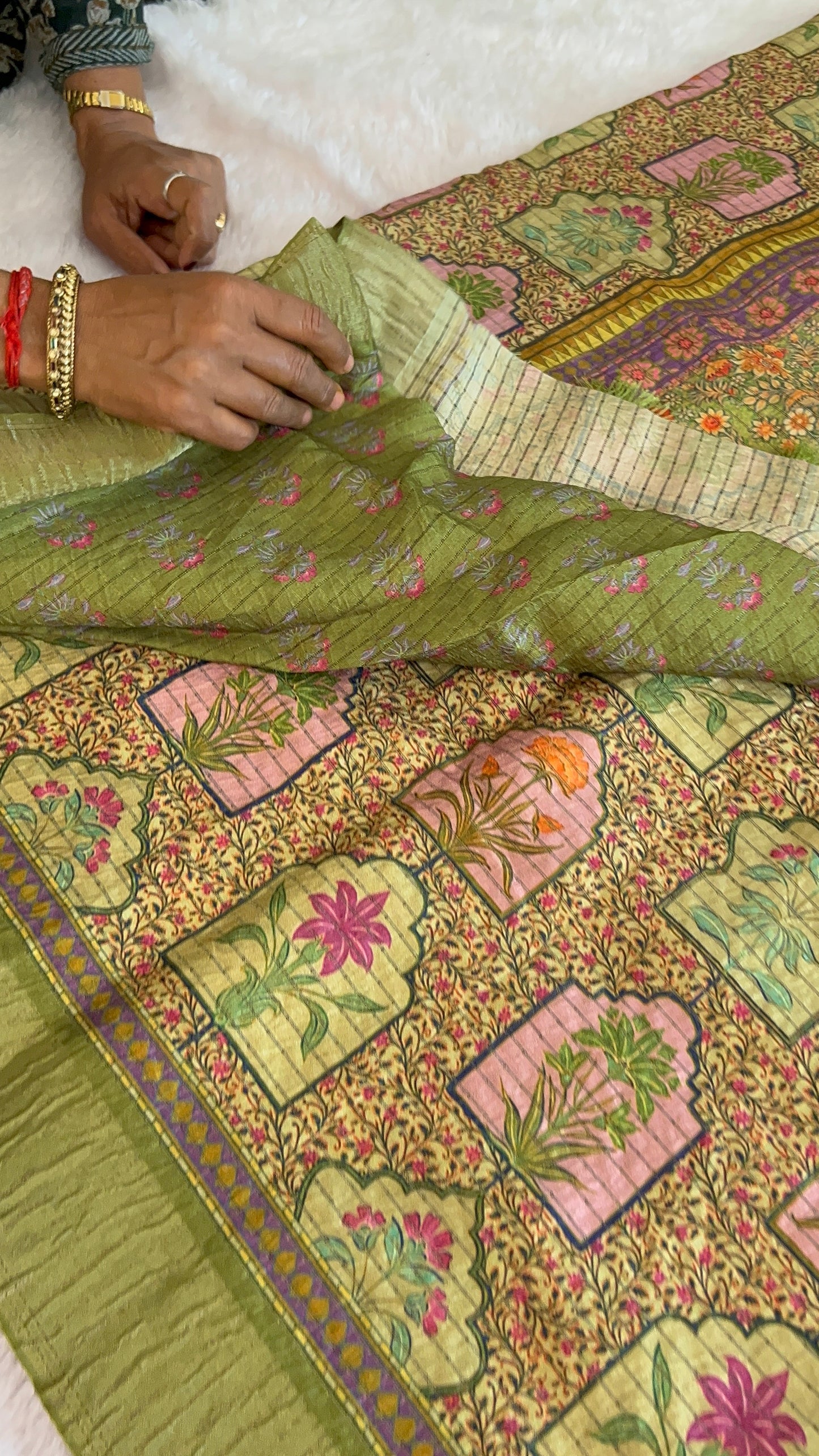 Tussar fancy