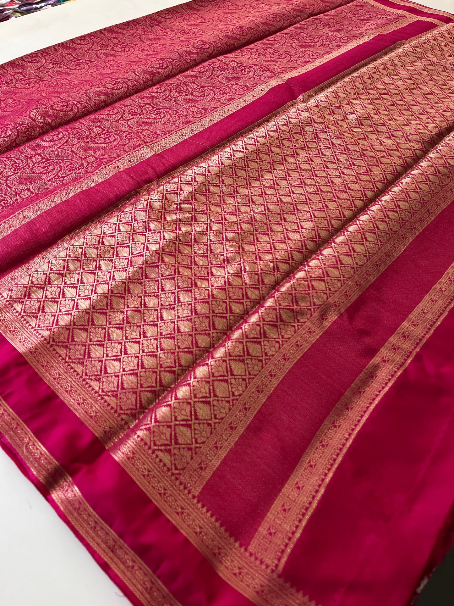 Banarasi brocade soft silk