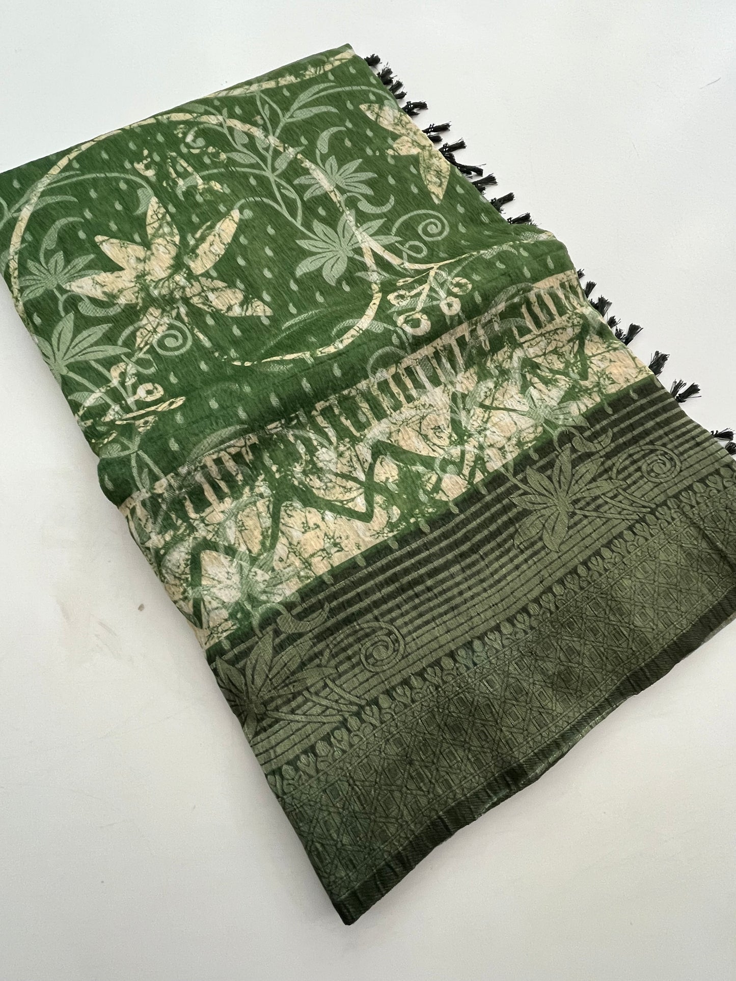 Printed Tussar Fancy