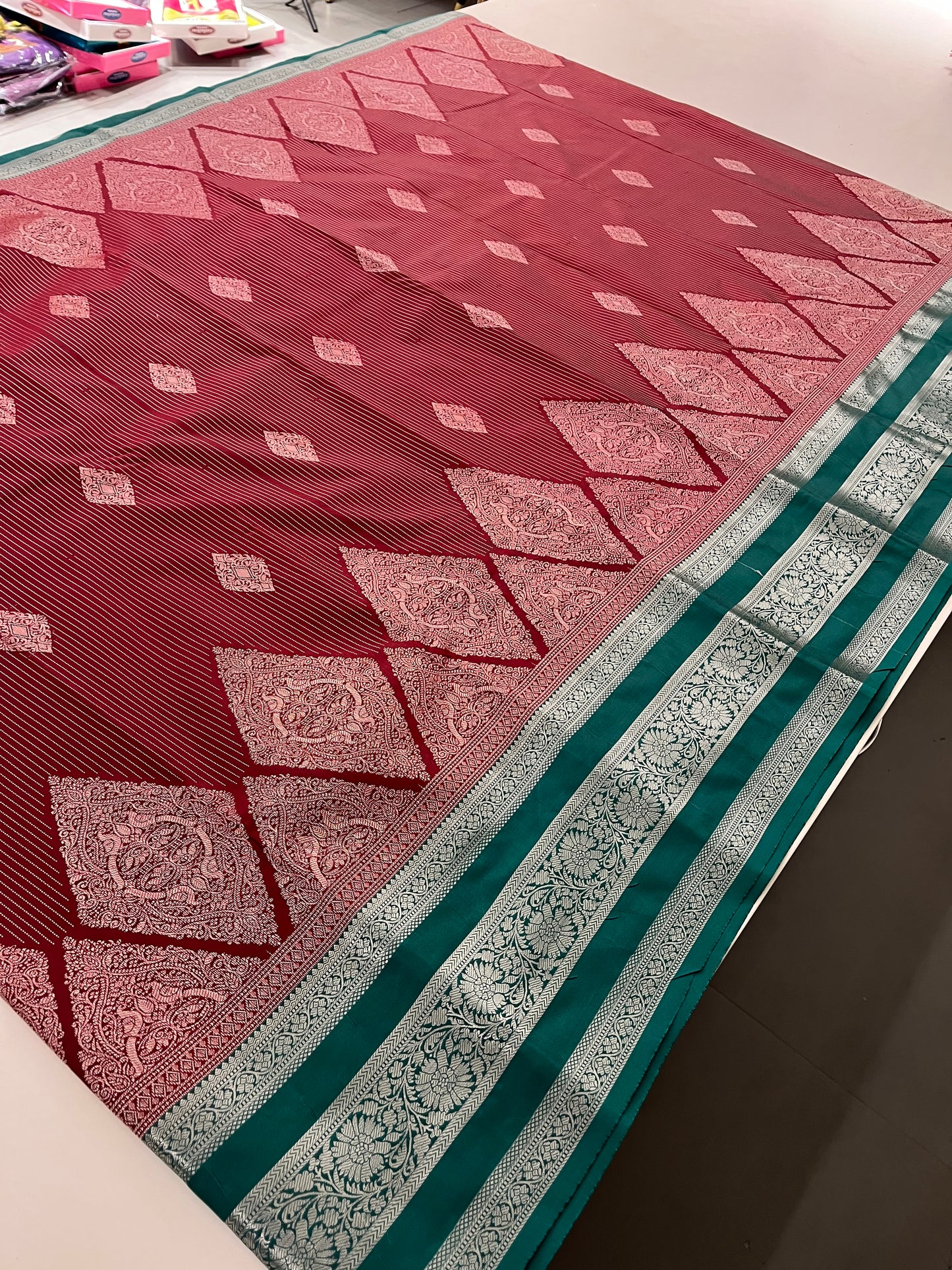Kanchi Sami Silk Brocade