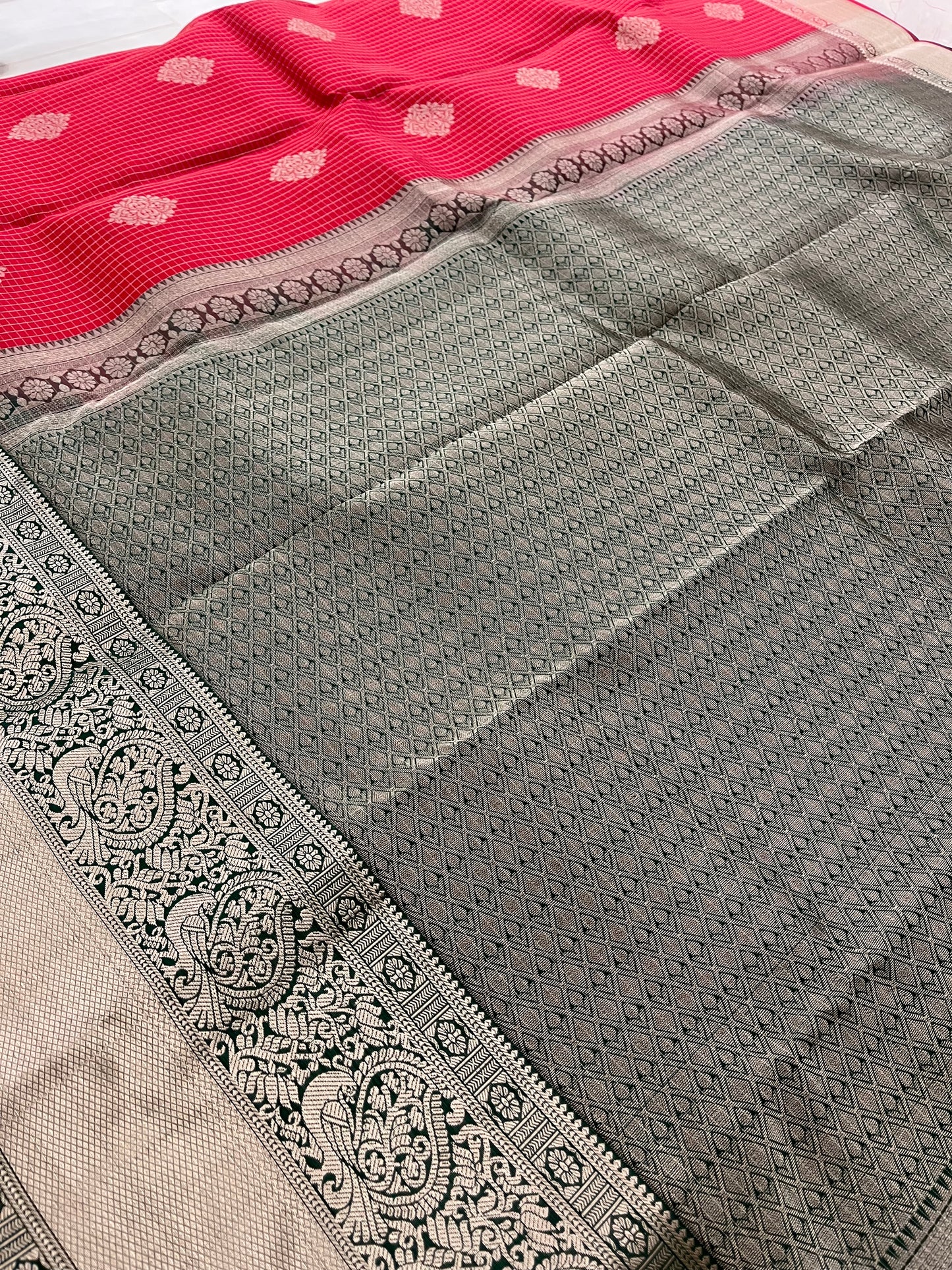 AP30 Pure mix silk saree