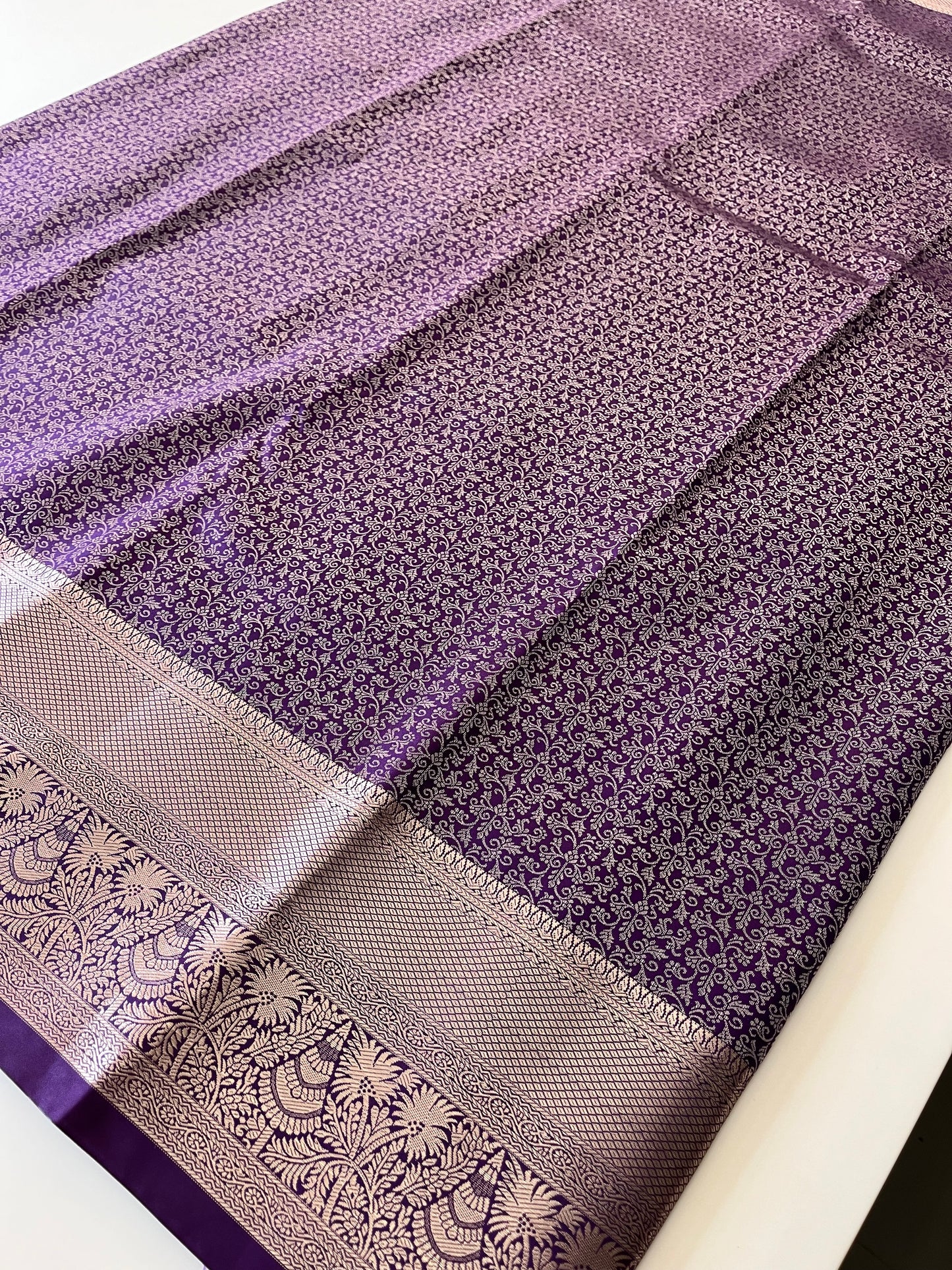 Kanchi semi silk brocade