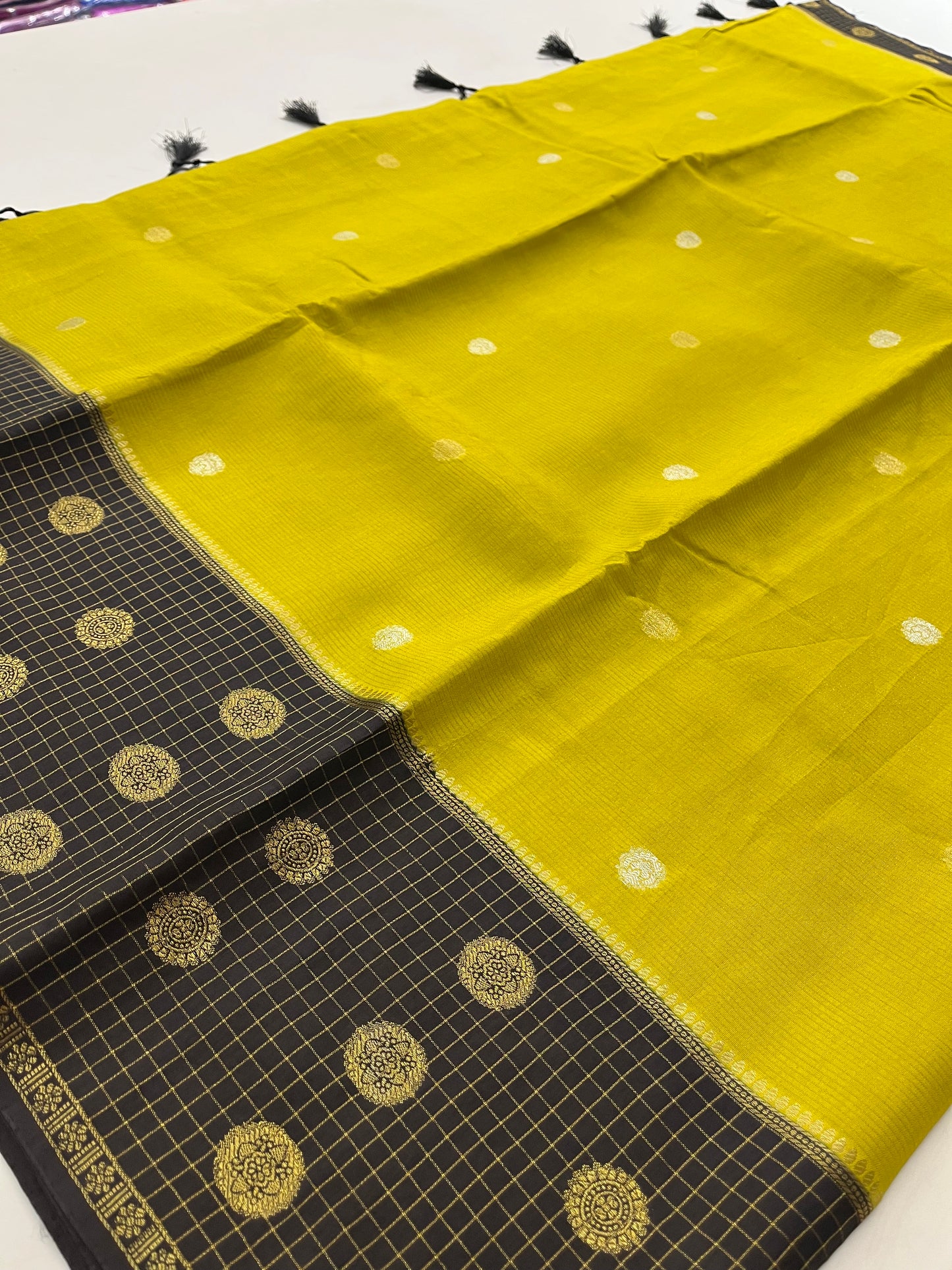 Banarasi designer crape