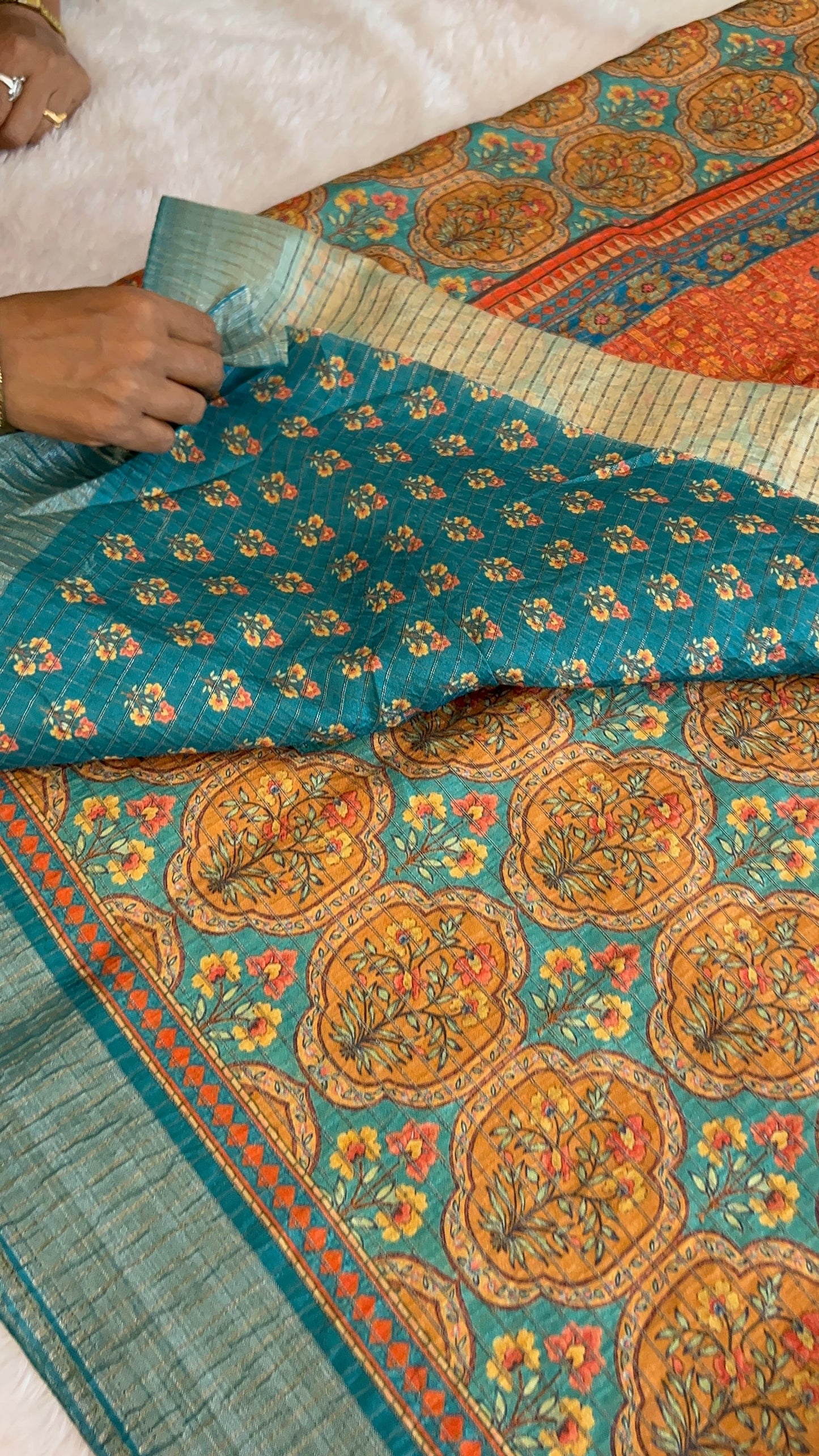Tussar fancy