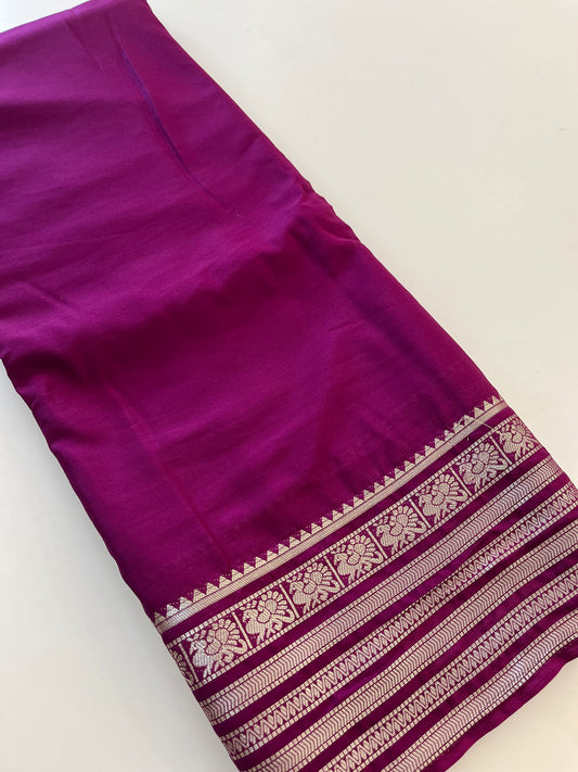 Semi Mysore silk premium