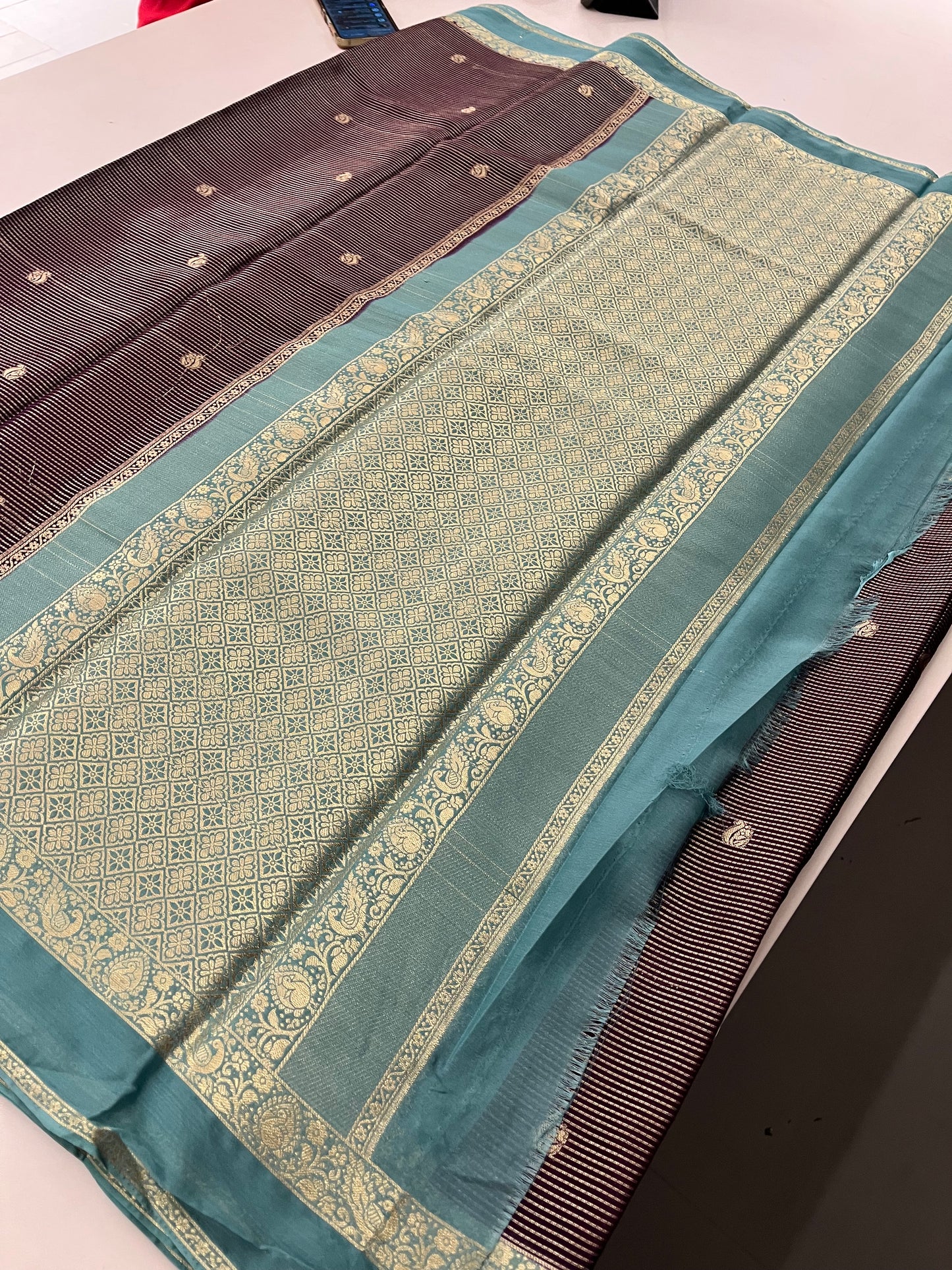 Ju7 Semi Mysore Silk