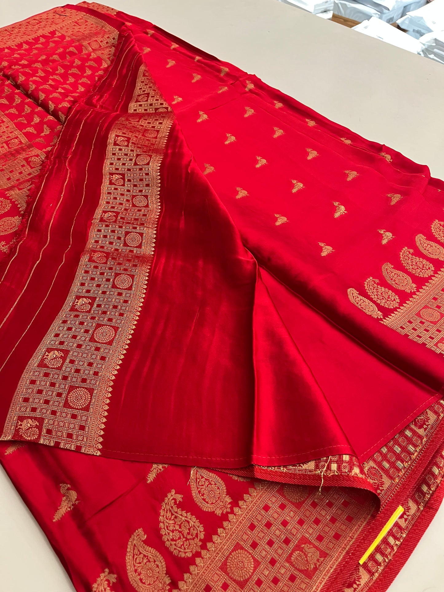 Pure Banarsi Satin Silk