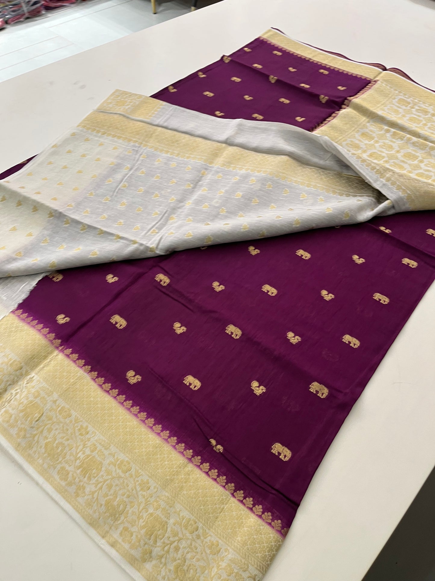 Designer Banarasi Crepe