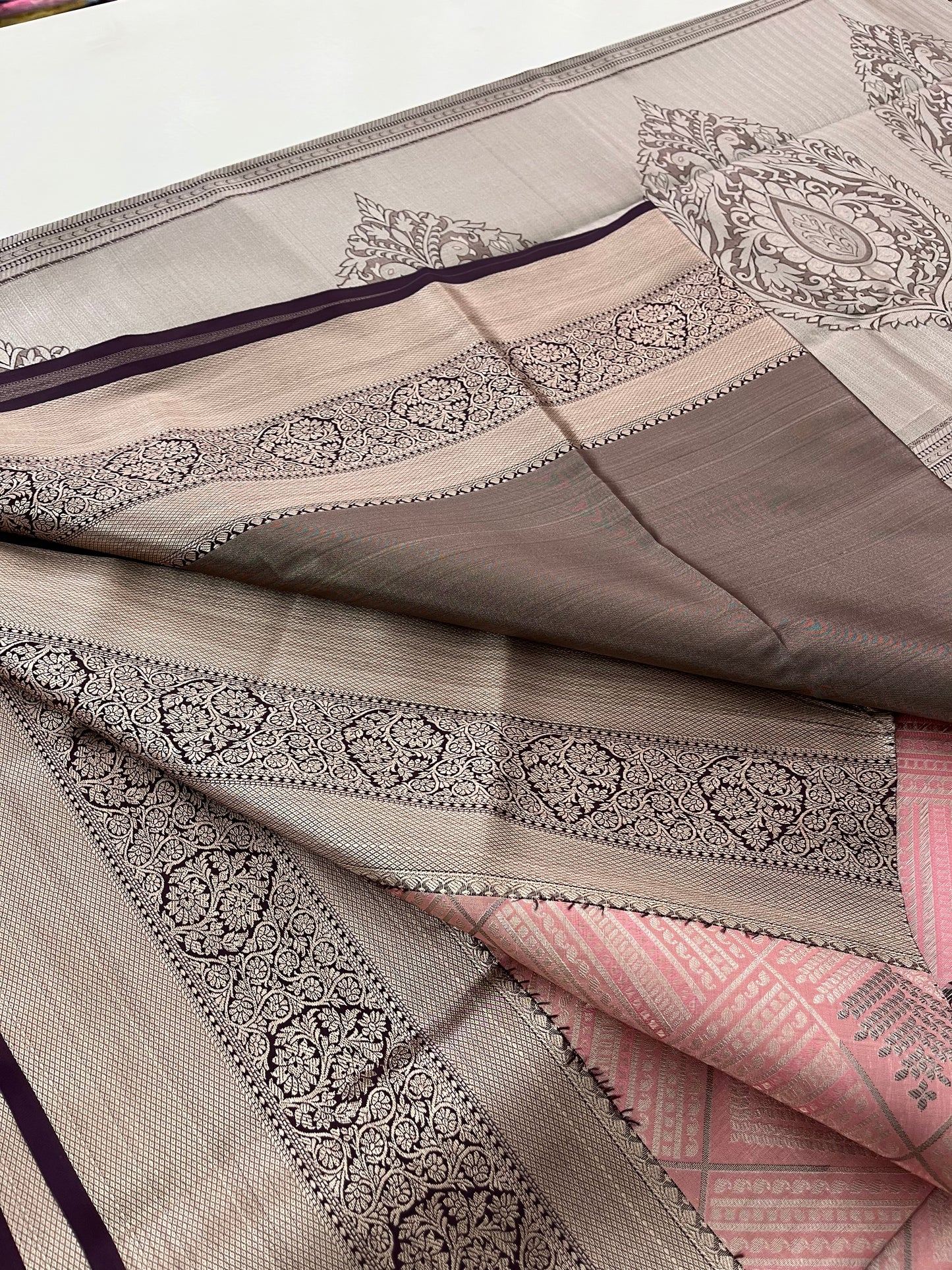 Kanchi tissue semi silk