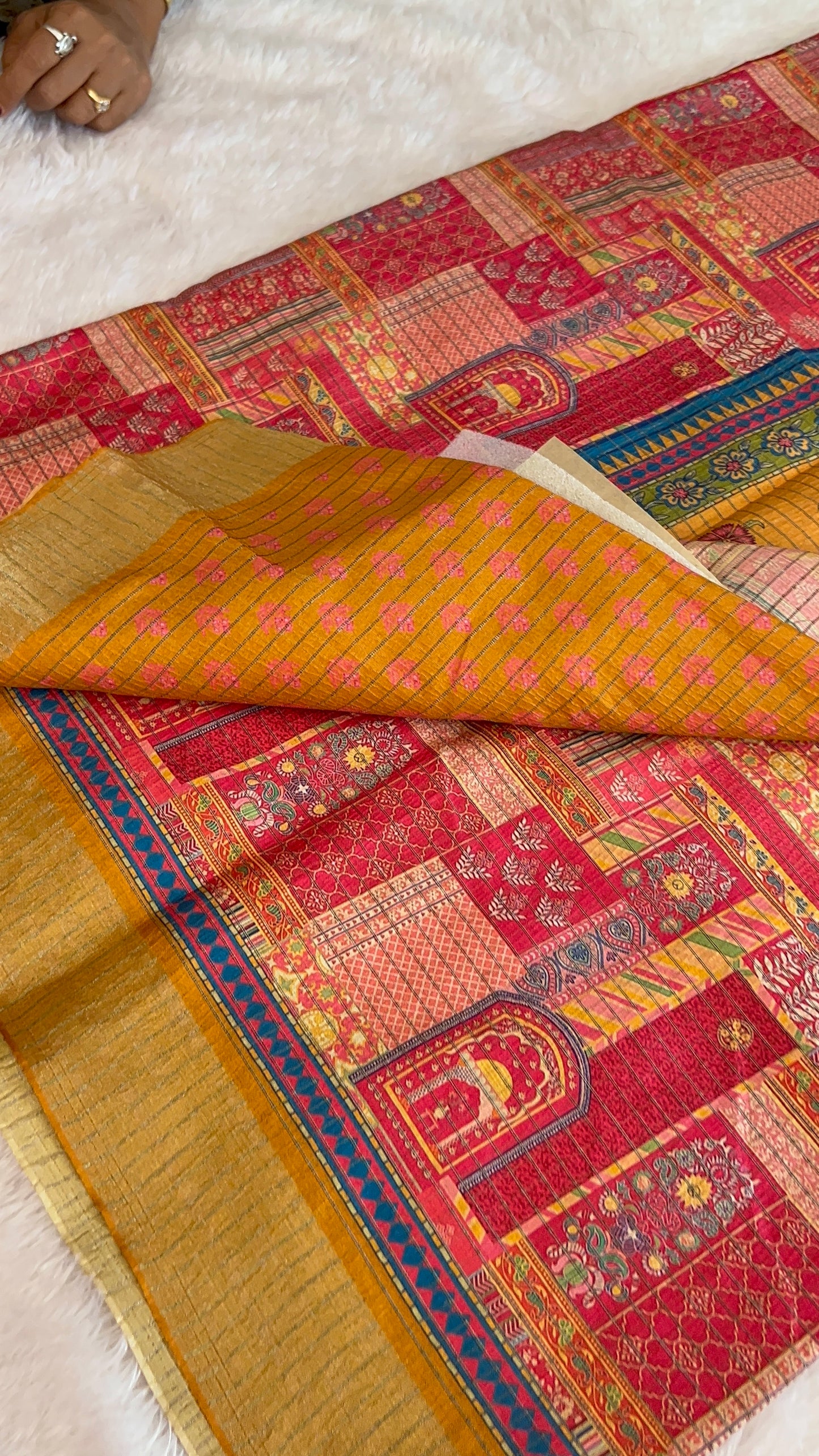 Tussar fancy