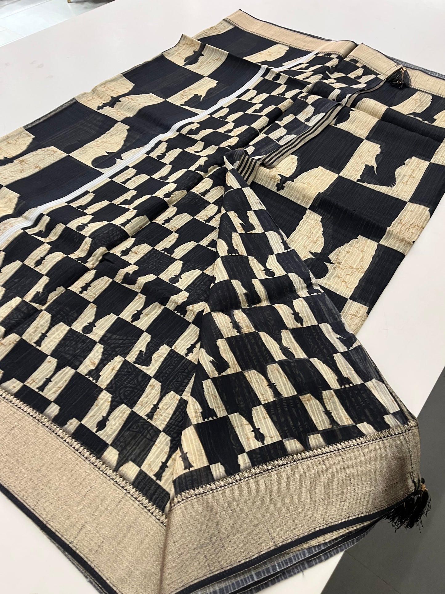 Designer Crepe Silk
