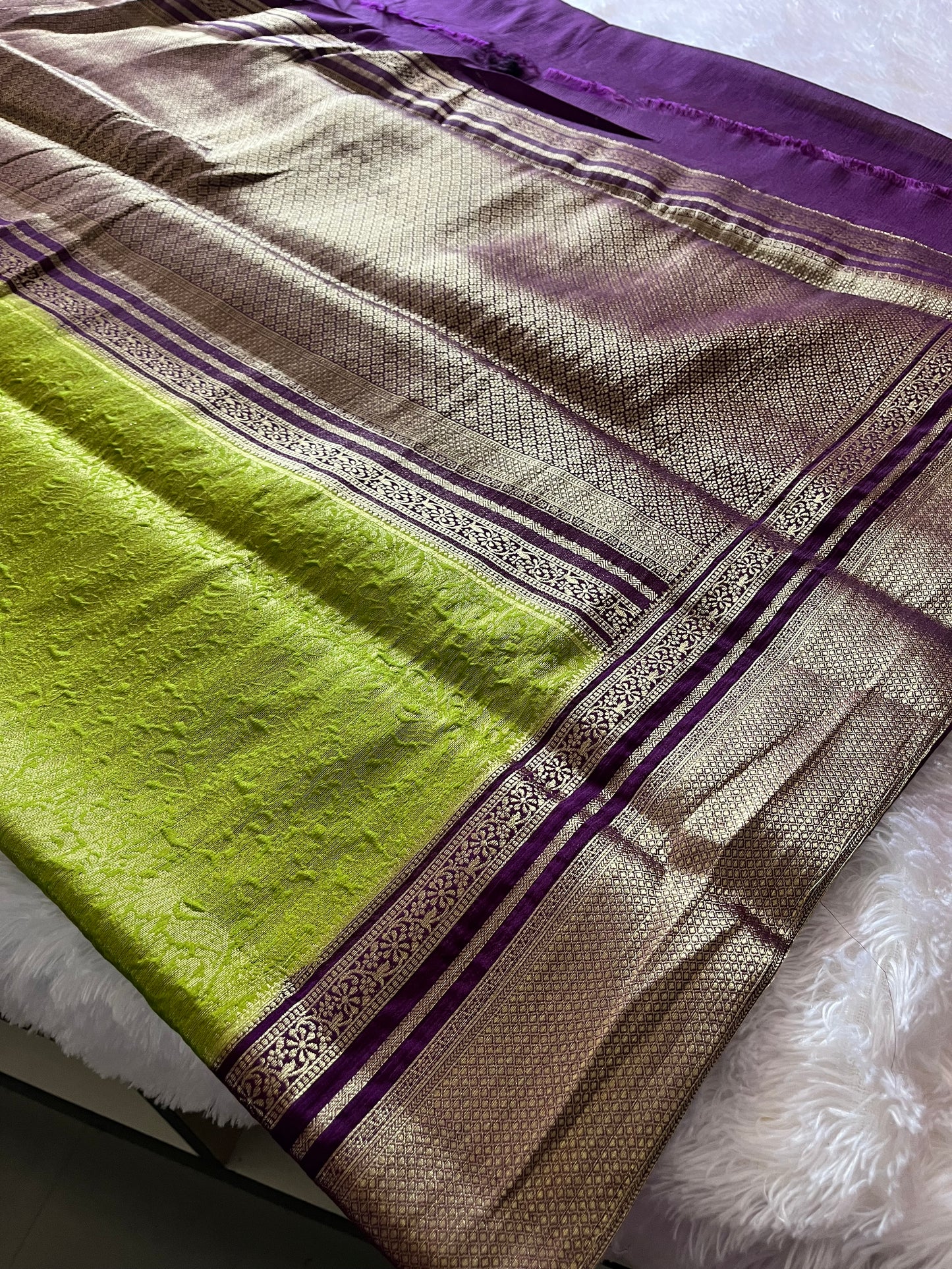 Banarasi Brocade soft silk