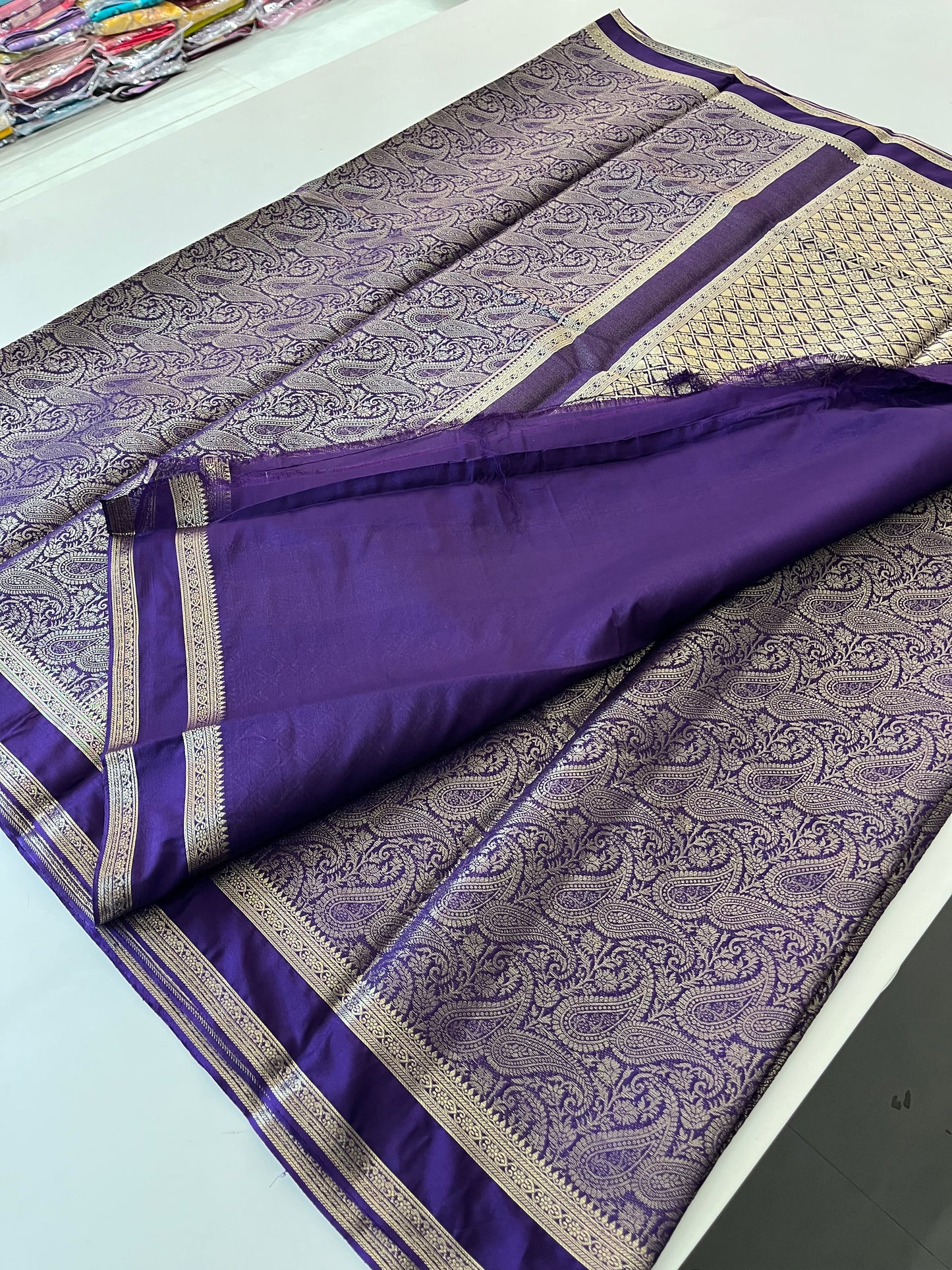 Banarasi brocade soft silk