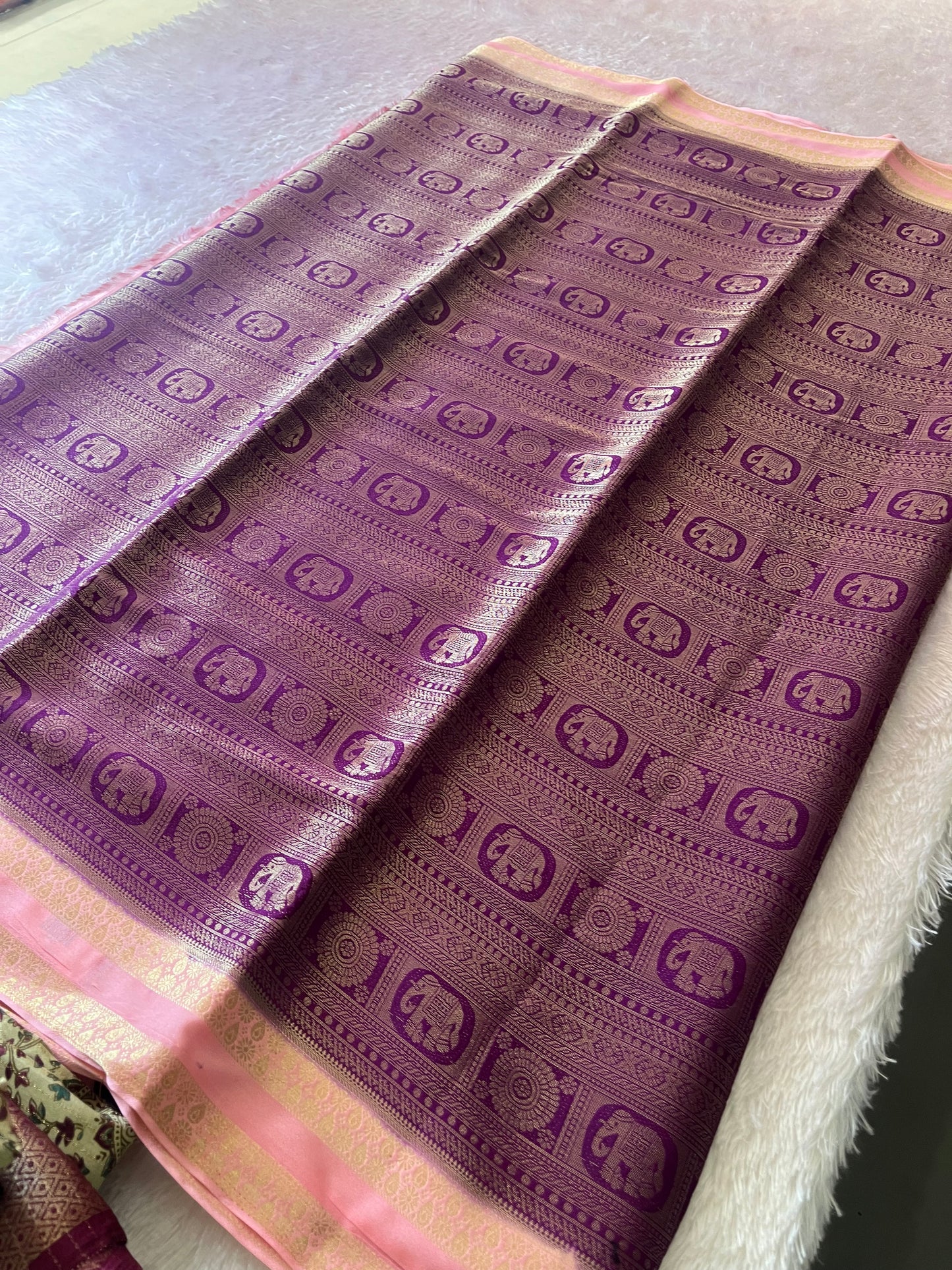 Banarasi Brocade Soft Silk