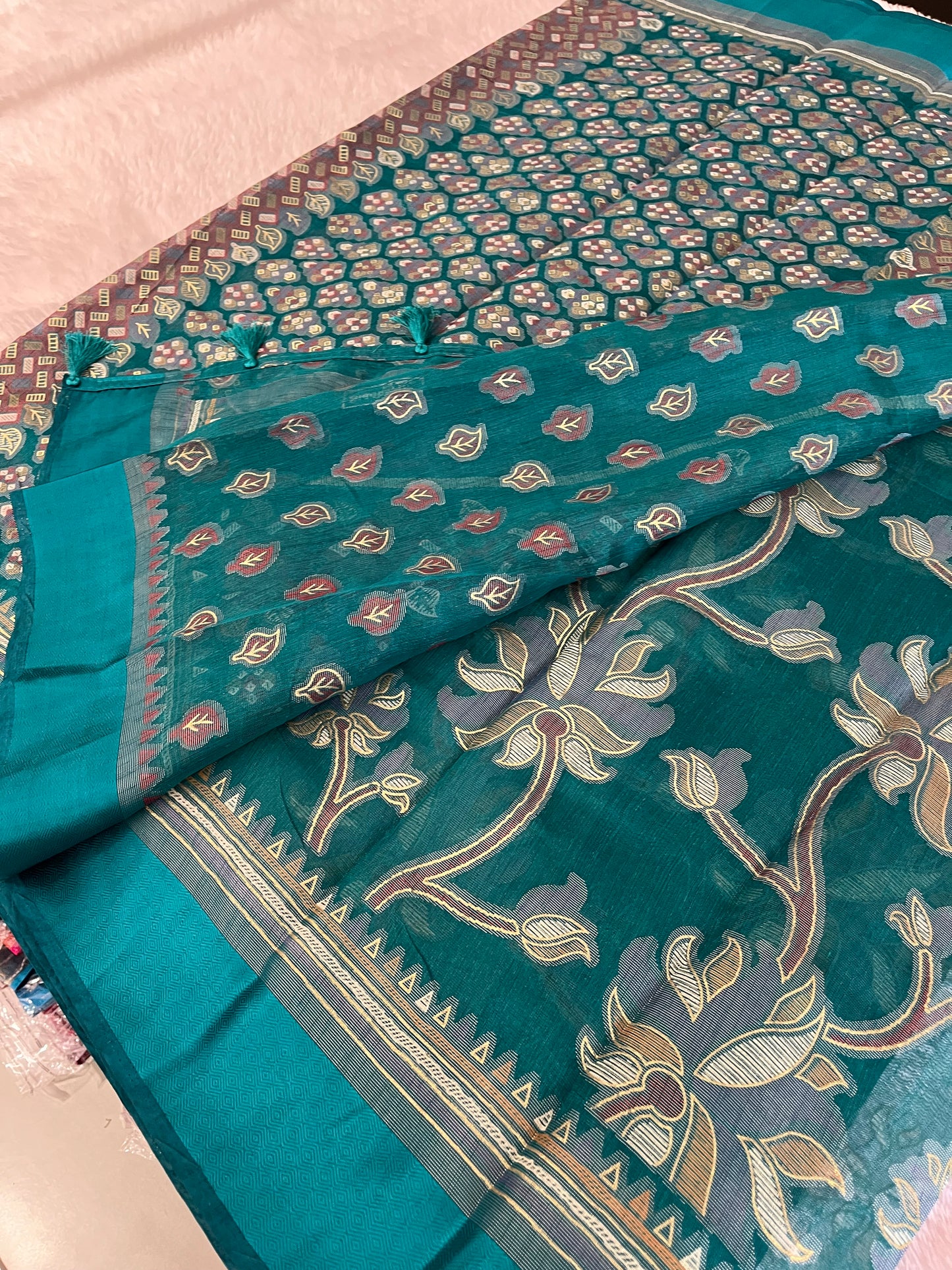 Linen chiffon