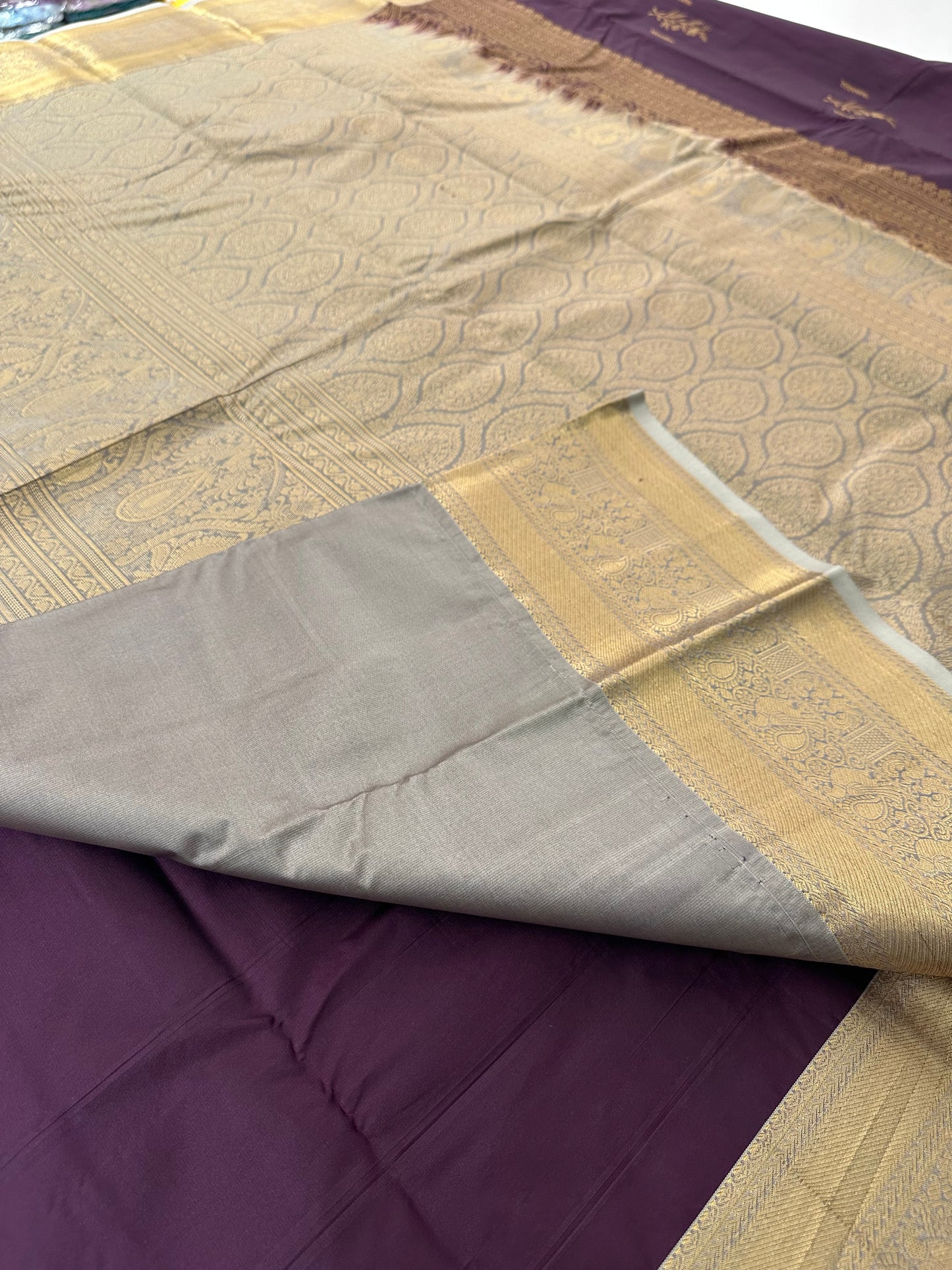 Semi Kanchi Silk Saree