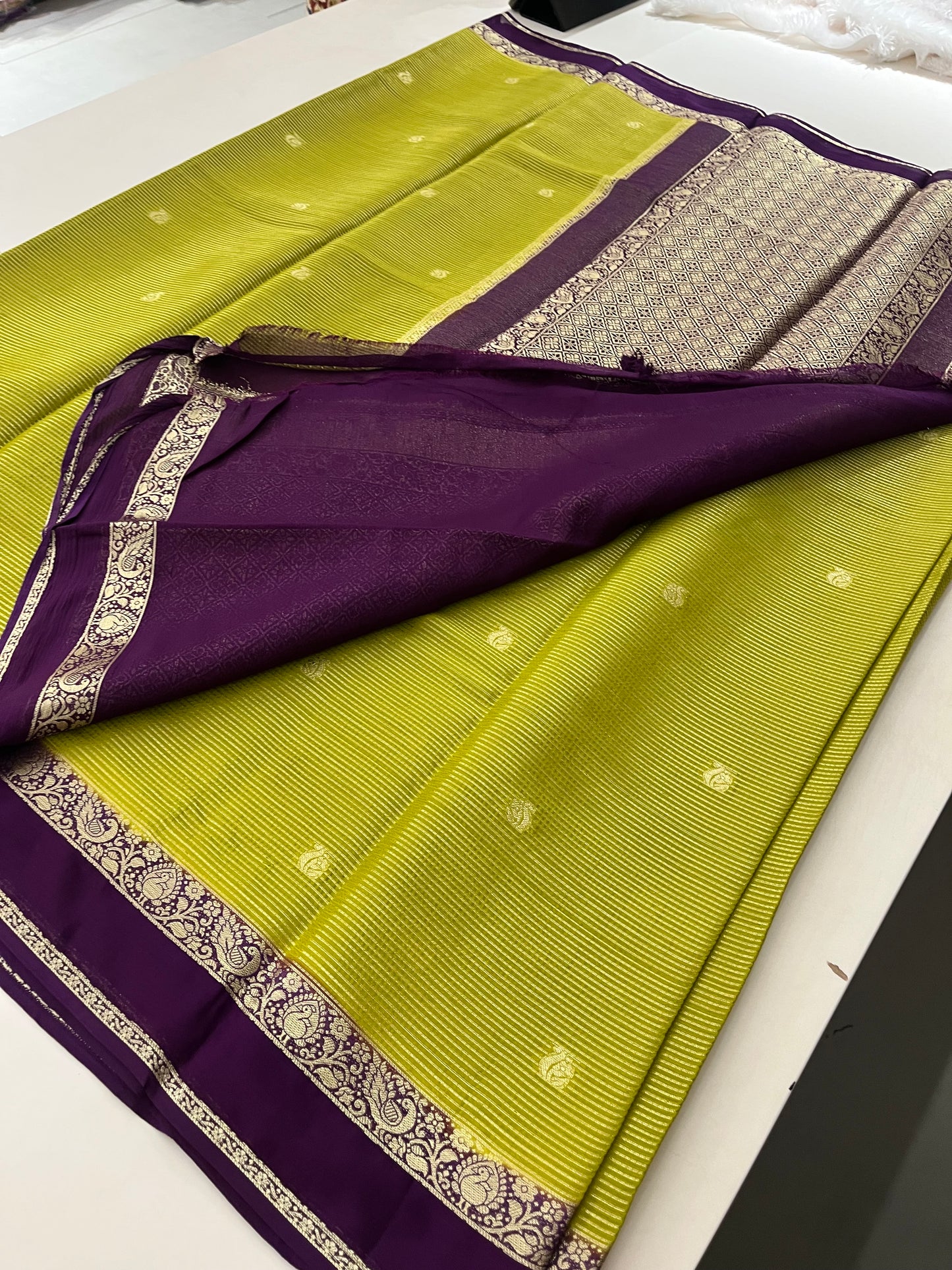 Ju7 Semi Mysore Silk