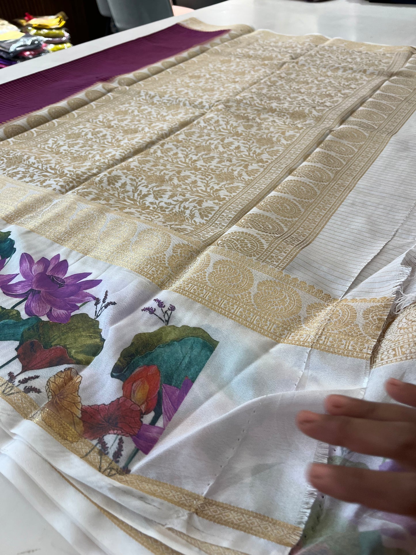 Designer crape Fancy
