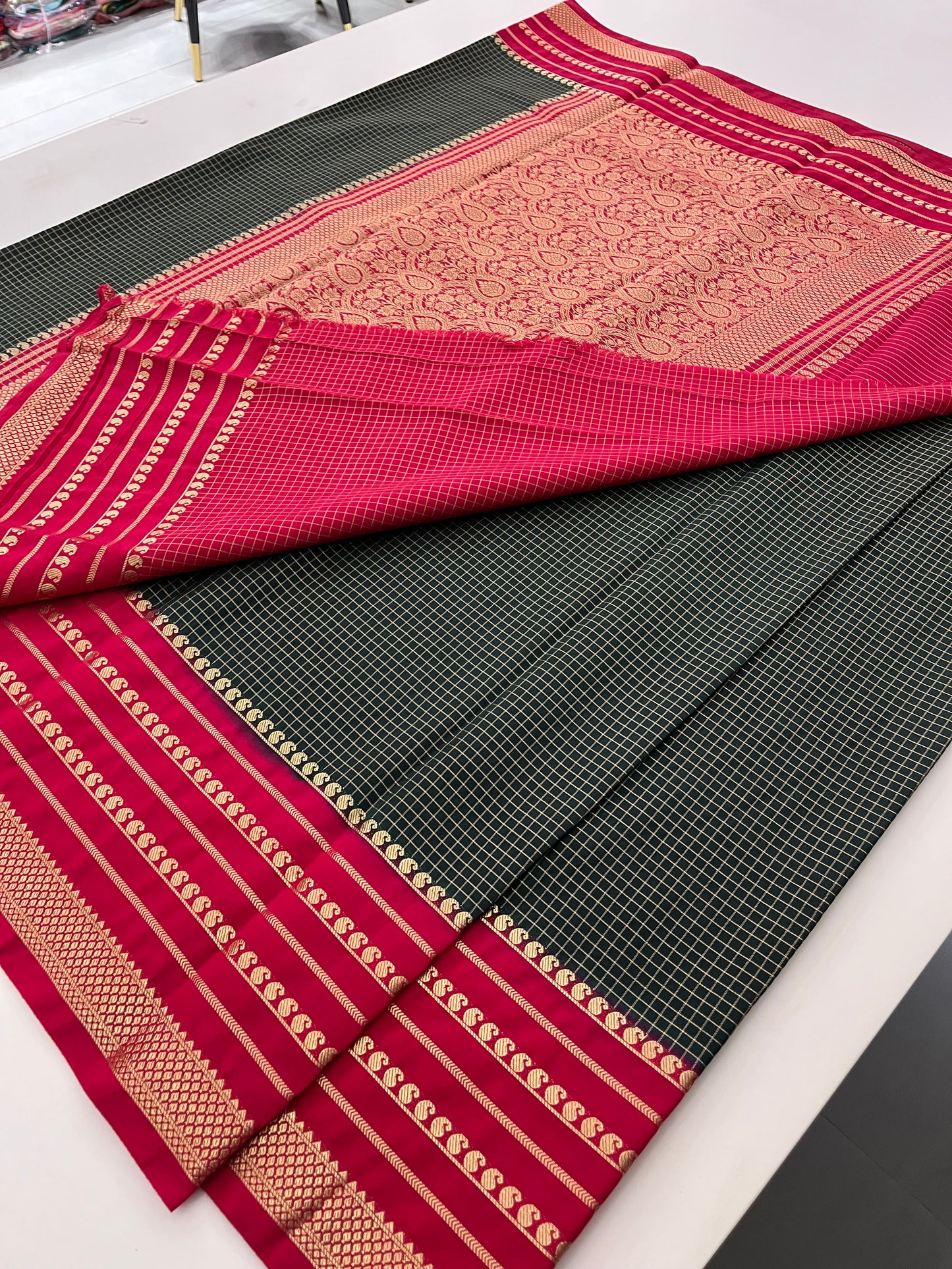 Crepe Silk Designer Saree