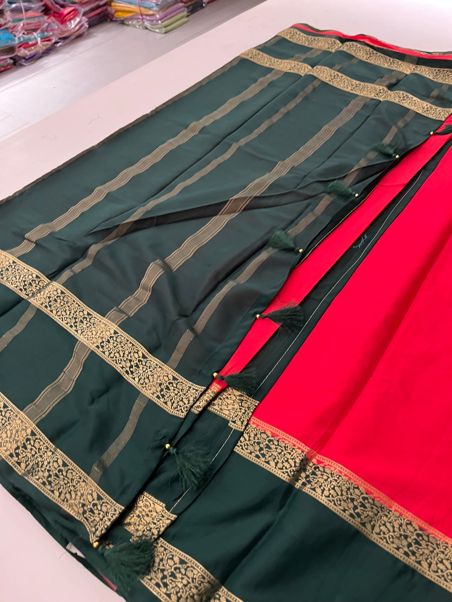Ju9 Semi Mysore Silk