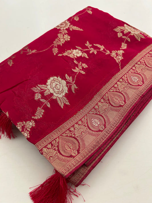 Designer georgette saree