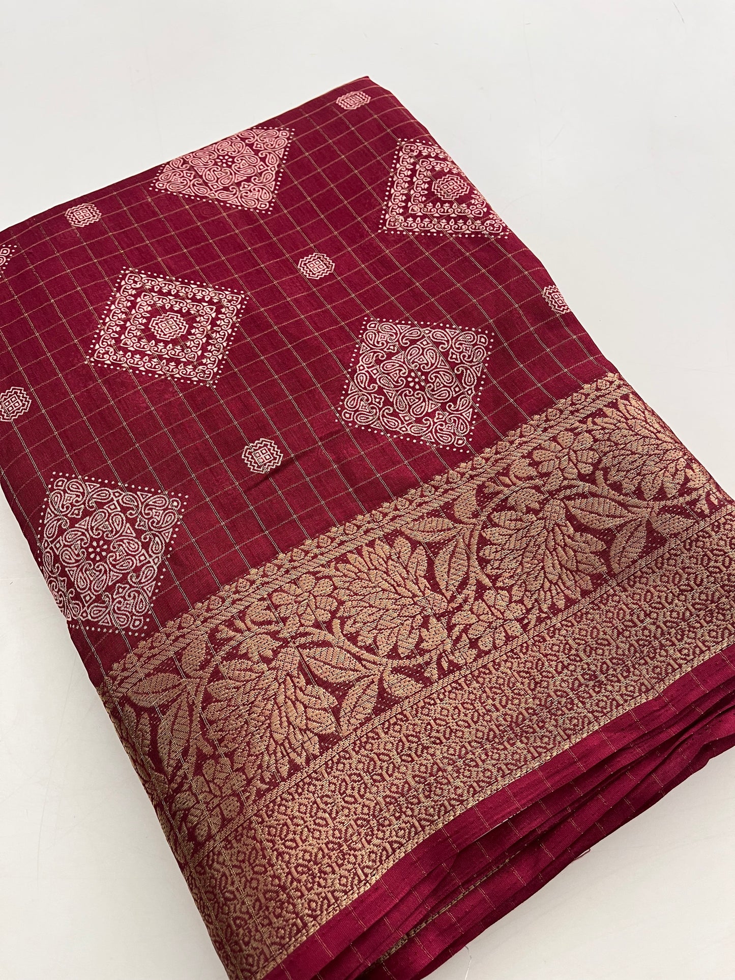 Tussar crape fancy