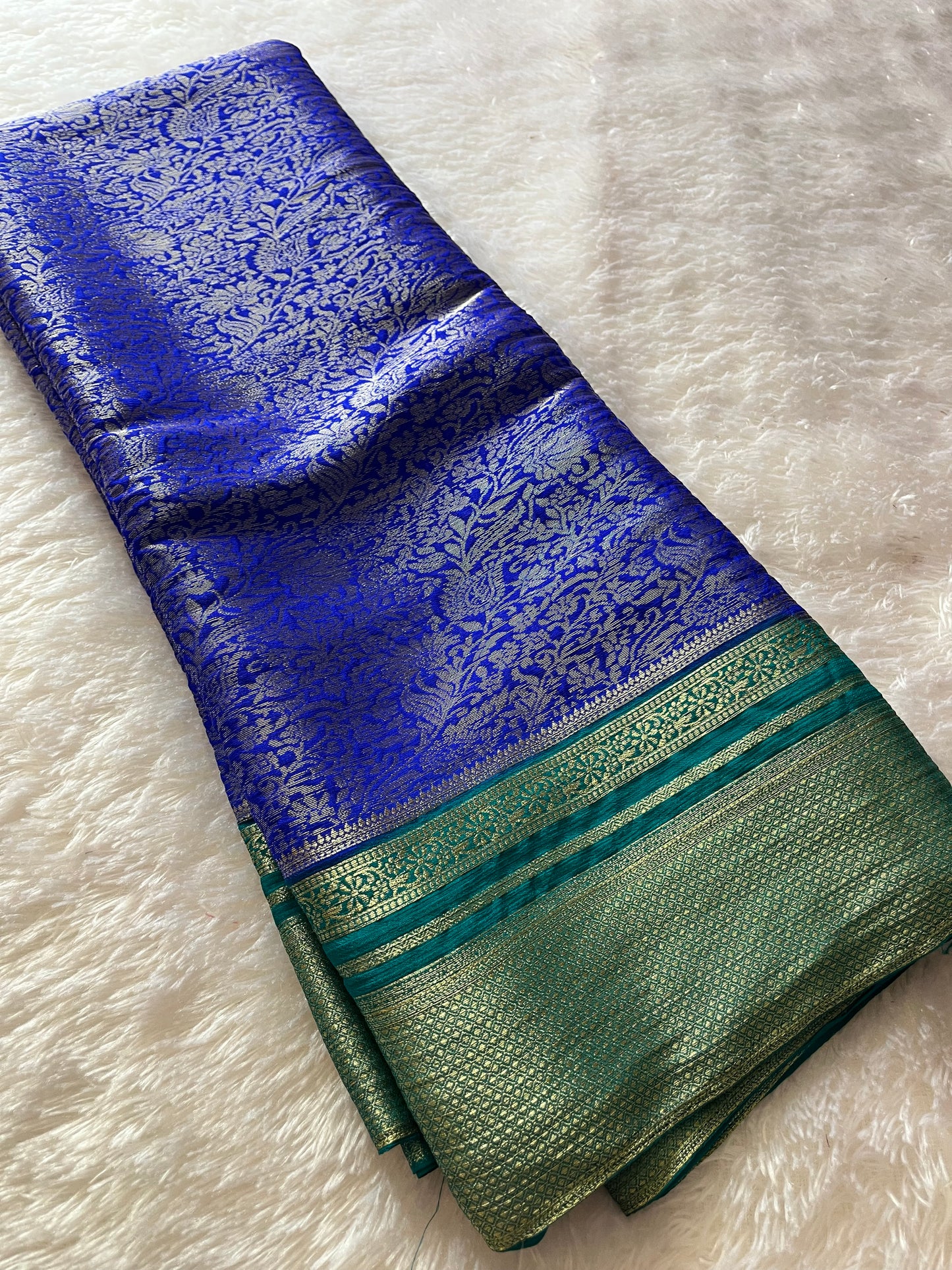 Banarasi Brocade soft silk