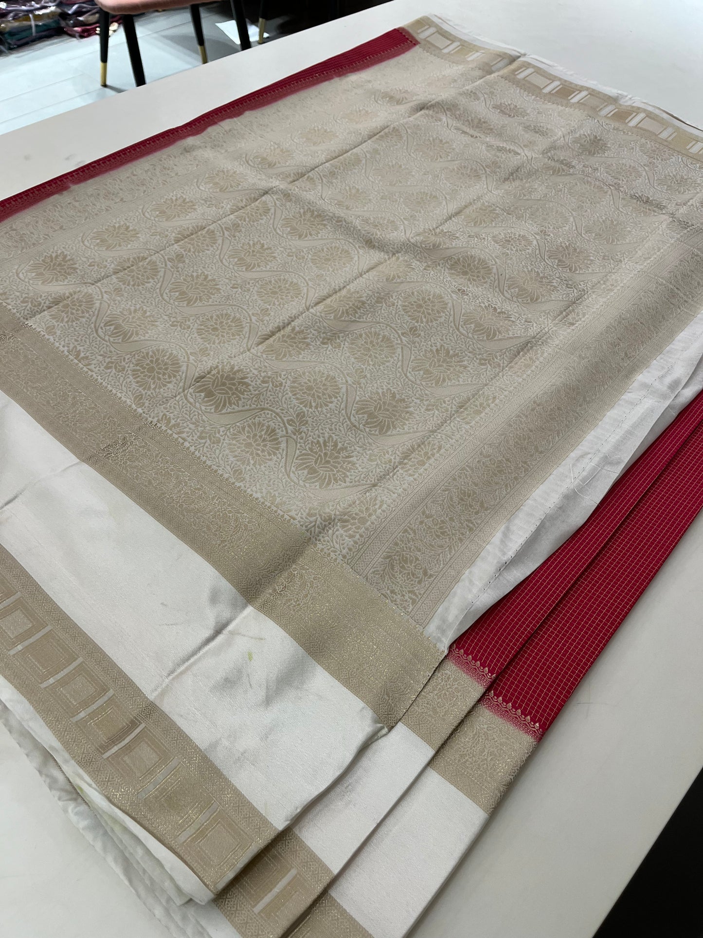 Crepe Banarasi Saree