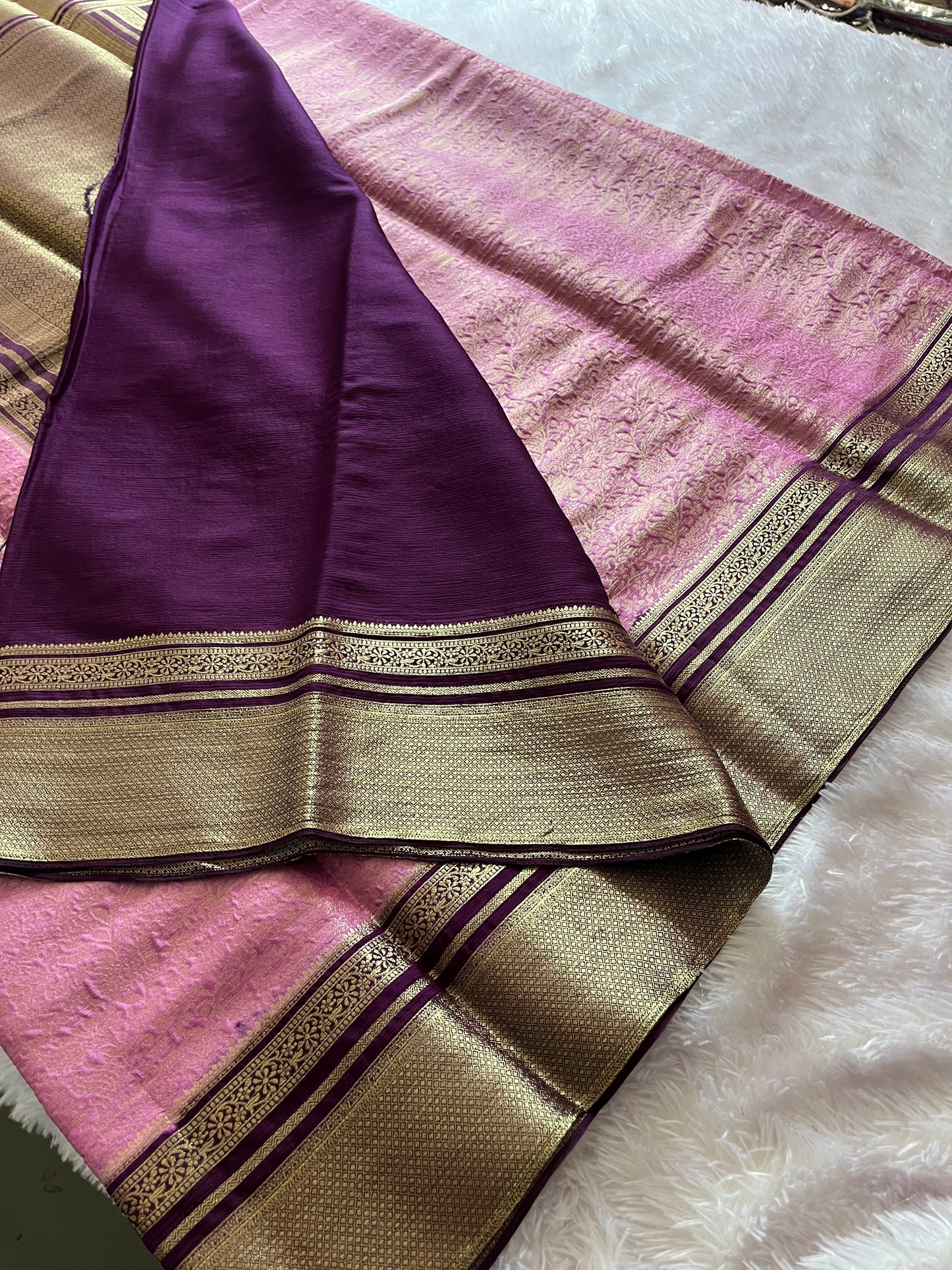 Banarasi Brocade soft silk