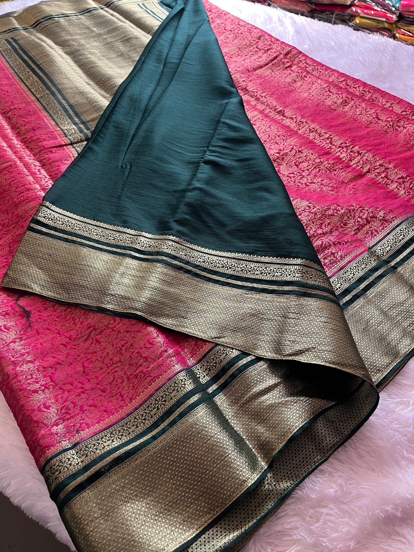 Banarasi Brocade soft silk