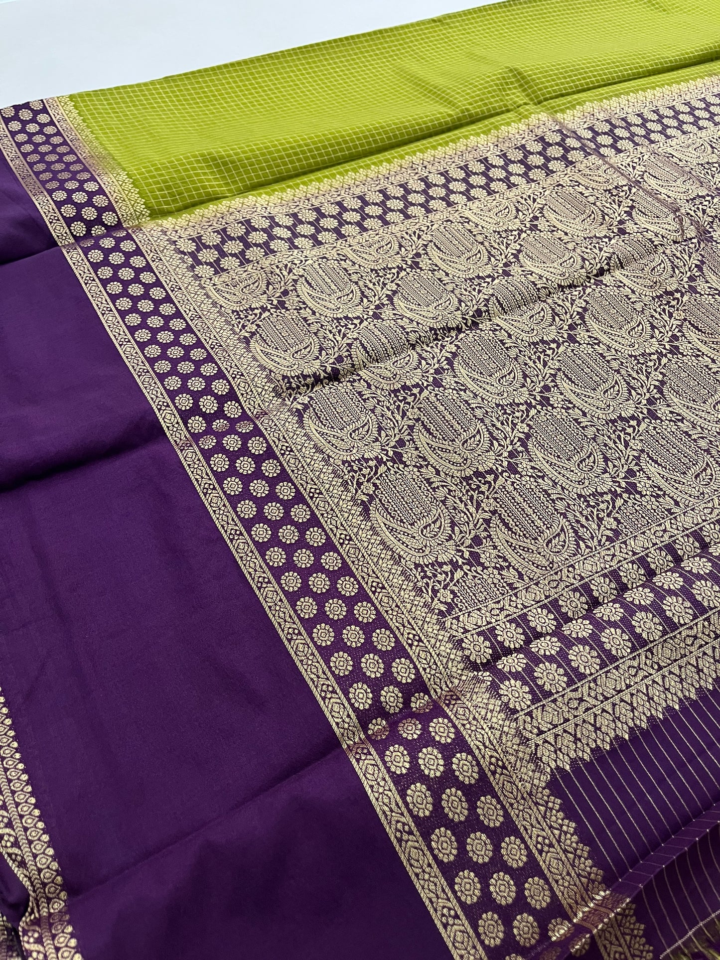 Designer crape silk