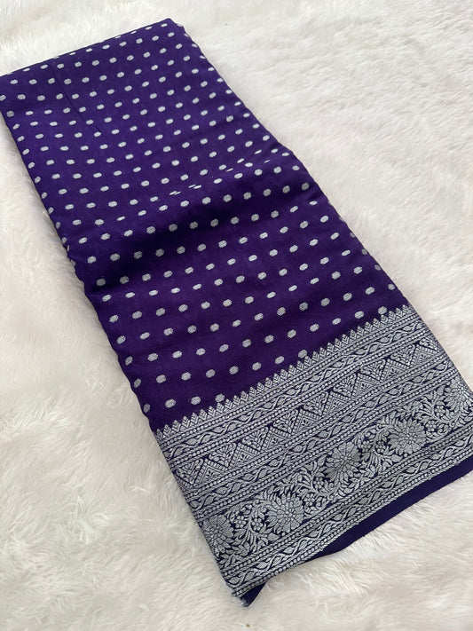 Banarsi Silver Butties-M20