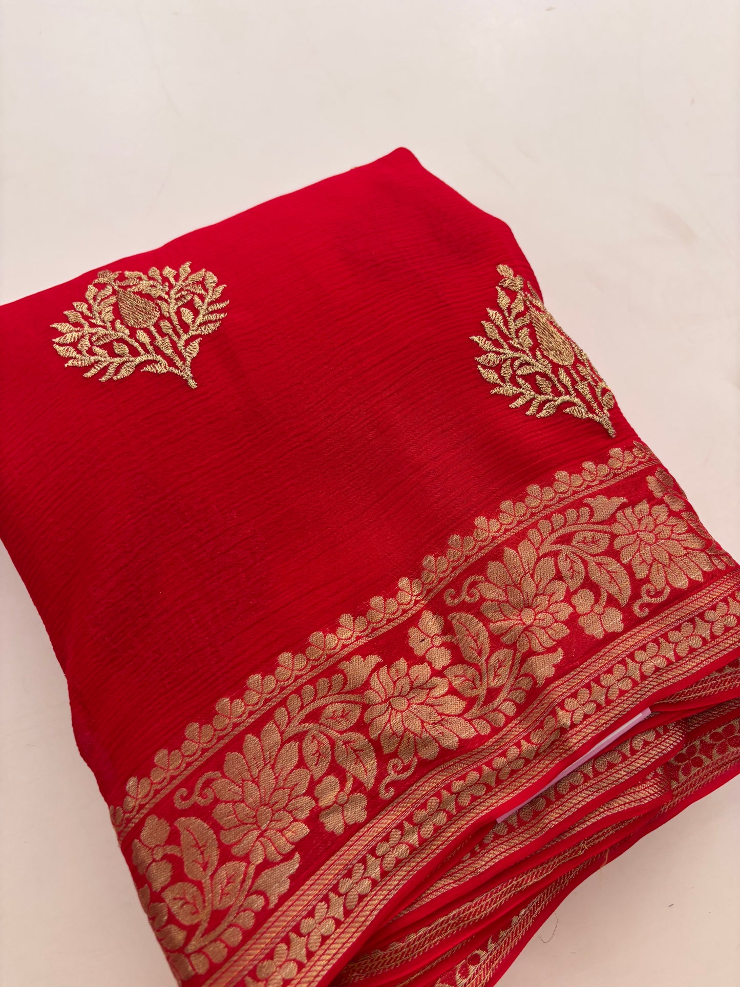 Designer Georgette embroidery