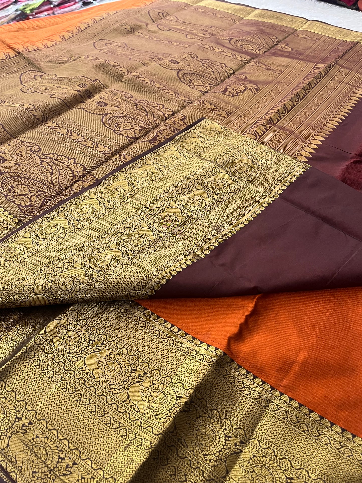 Full Mix Kanchi Saree-M10