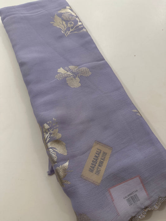Foil Print Chiffon-J2