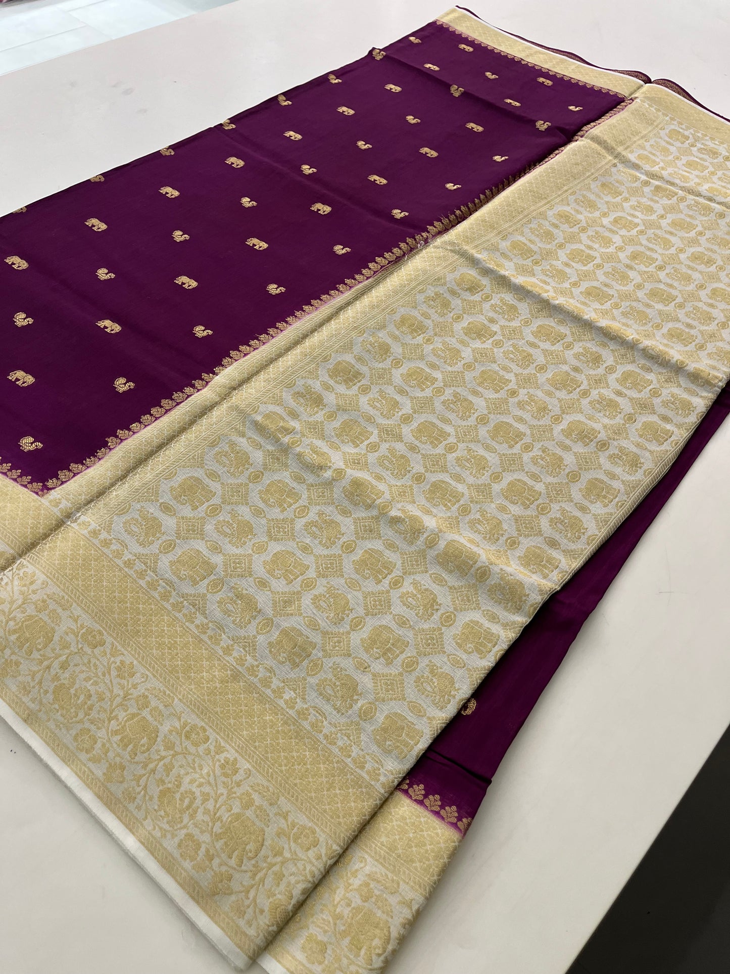 Designer Banarasi Crepe